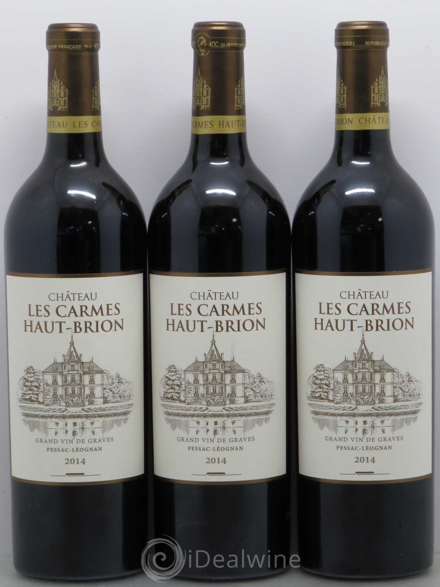 Château Les Carmes Haut-Brion 2014 - Lot de 6 bouteilles - 2