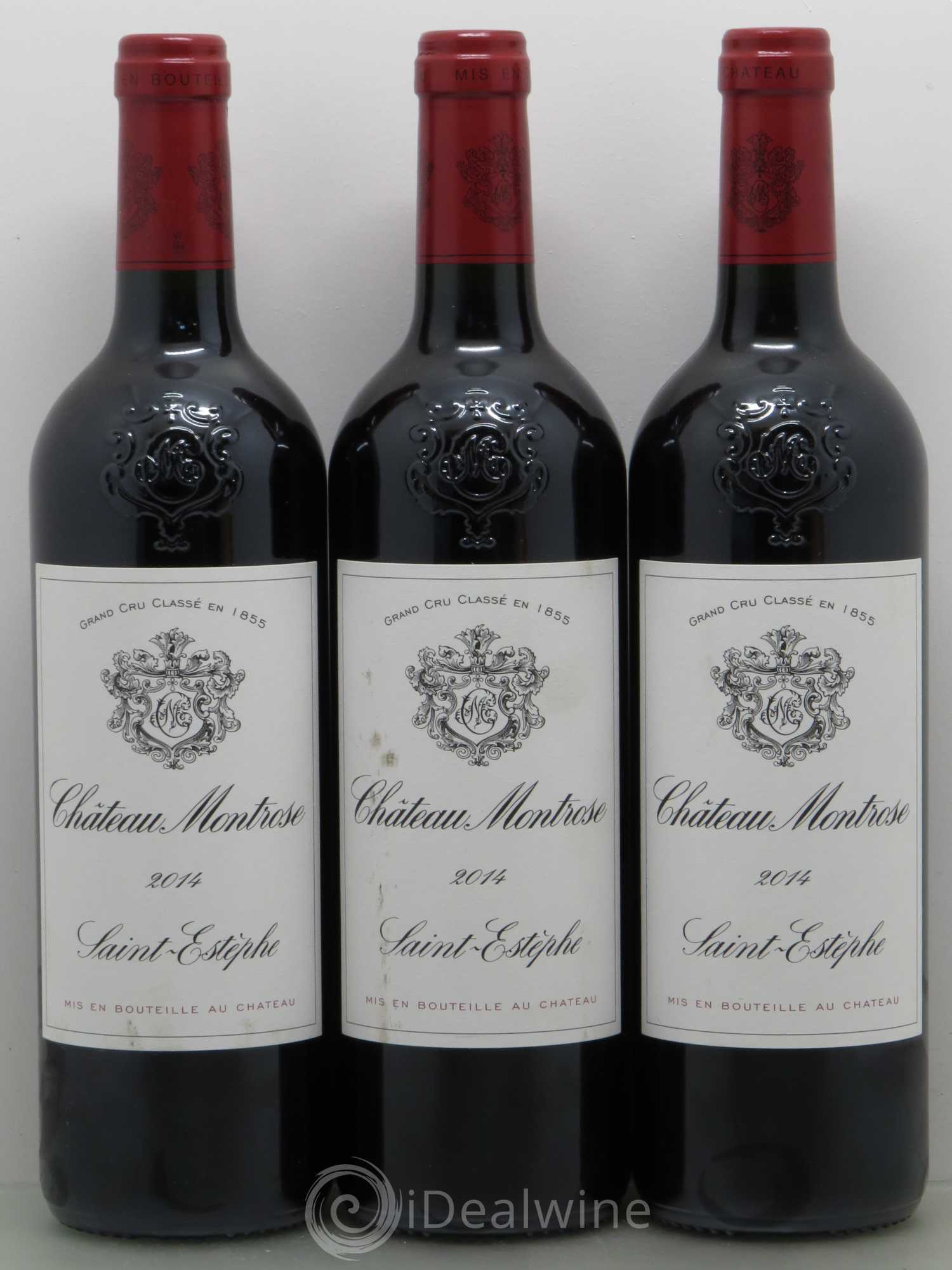 Château Montrose 2ème Grand Cru Classé 2014 - Lot de 3 bouteilles - 0