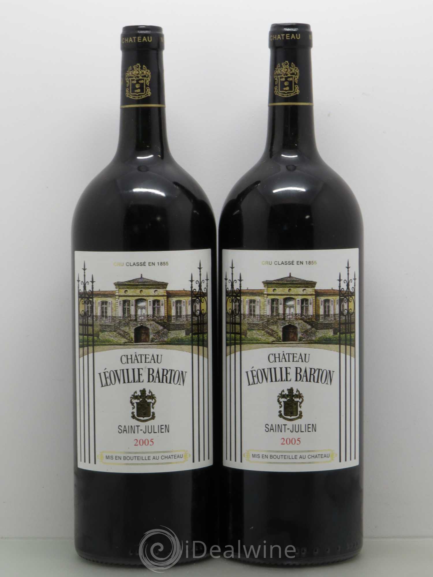 Château Léoville Barton 2ème Grand Cru Classé 2005 - Lot de 2 magnums - 0