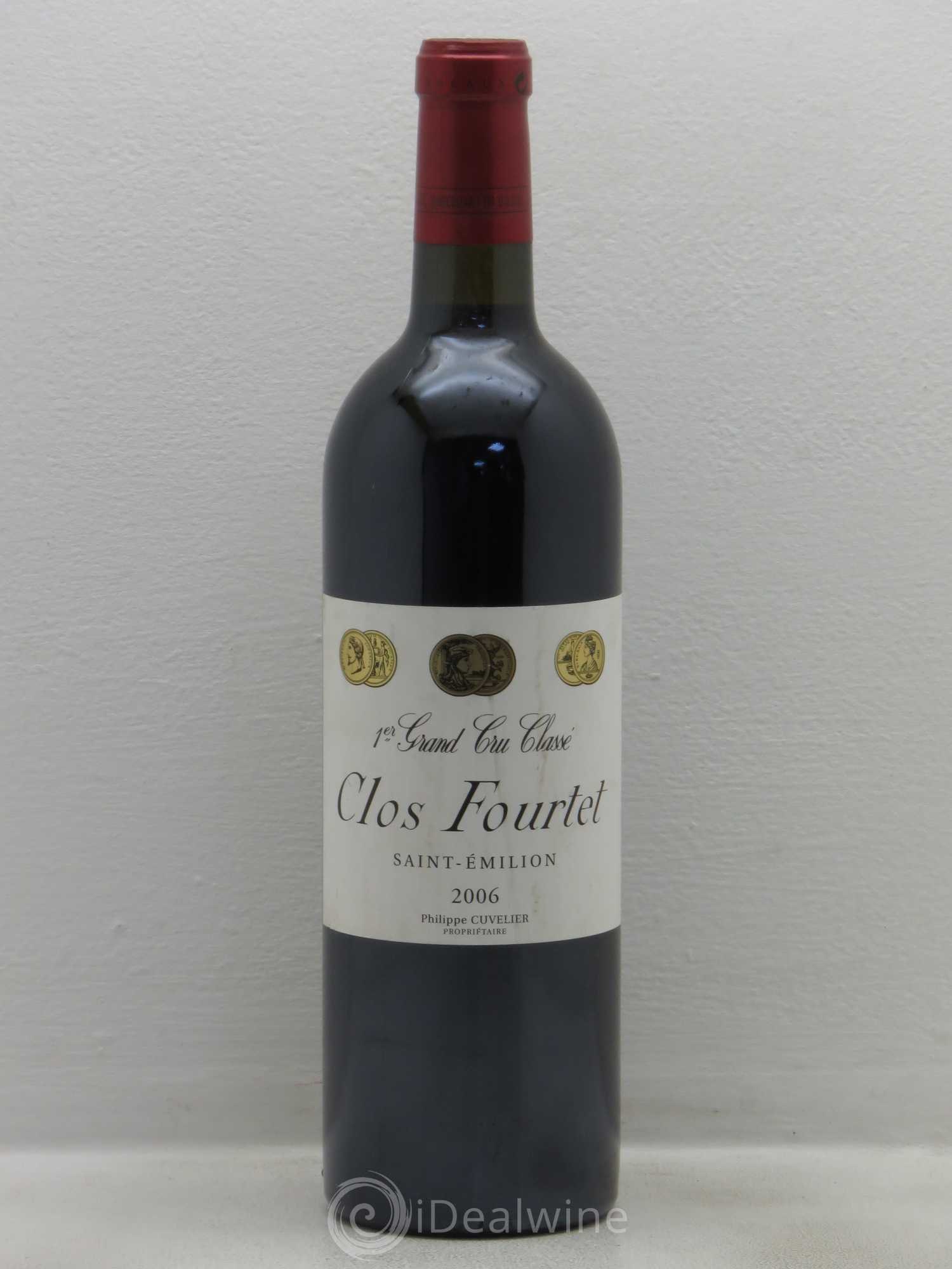 Clos Fourtet 1er Grand Cru Classé B 2006 - Lot de 1 bouteille - 0
