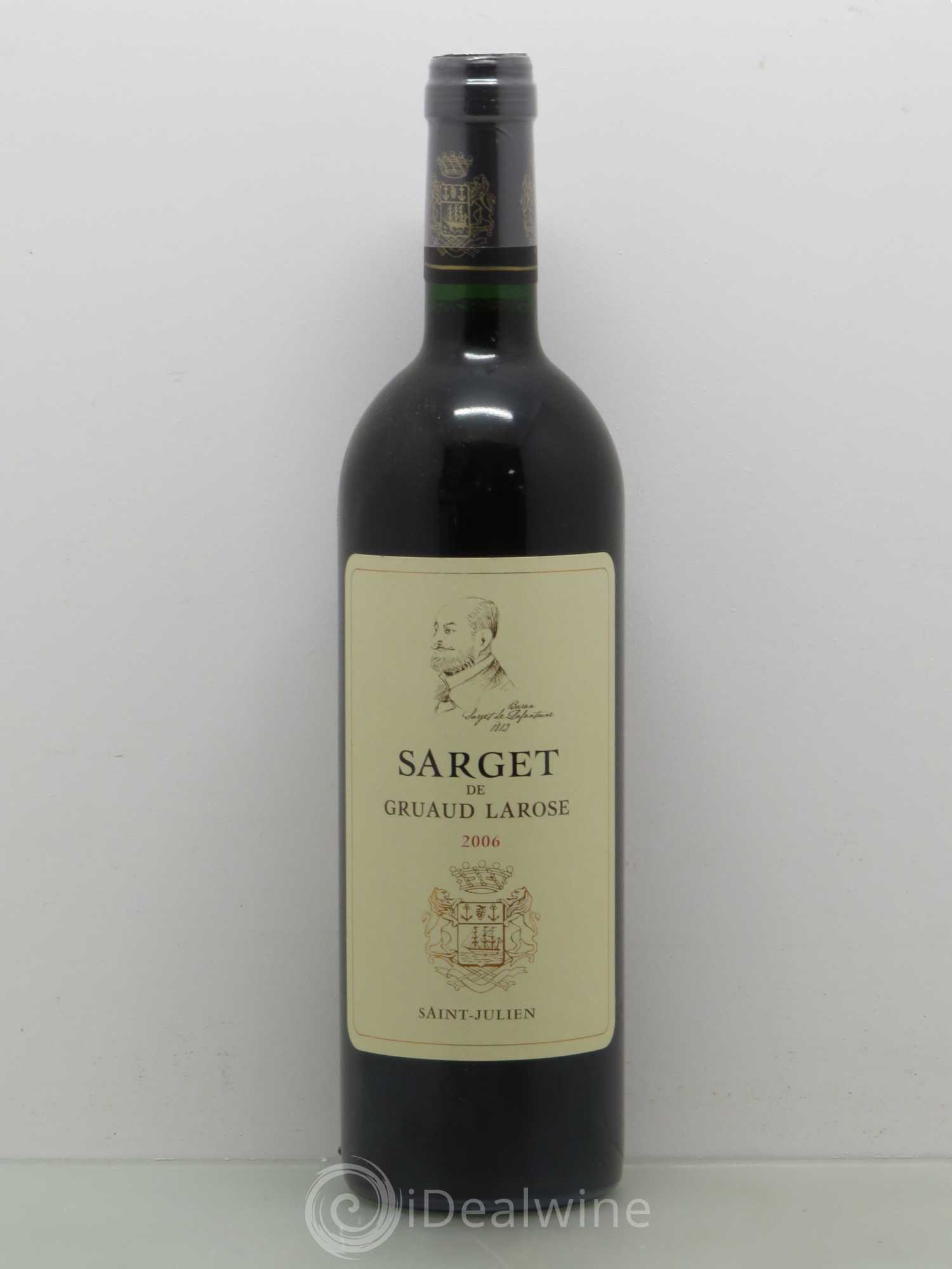 Sarget de Gruaud Larose Second Vin 2006 - Lot de 1 bouteille - 0