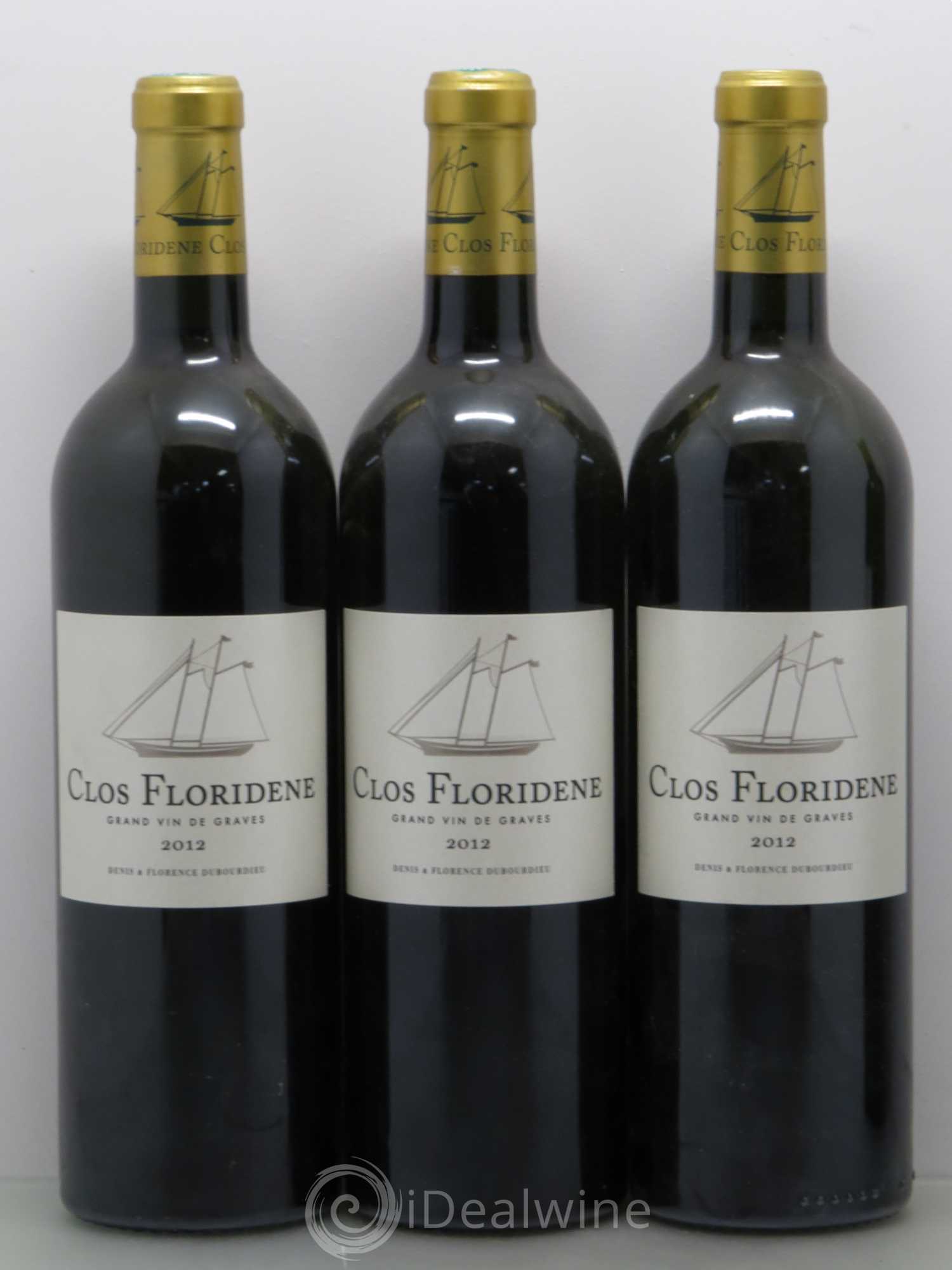Clos Floridène 2012 - Lot de 3 bouteilles - 0
