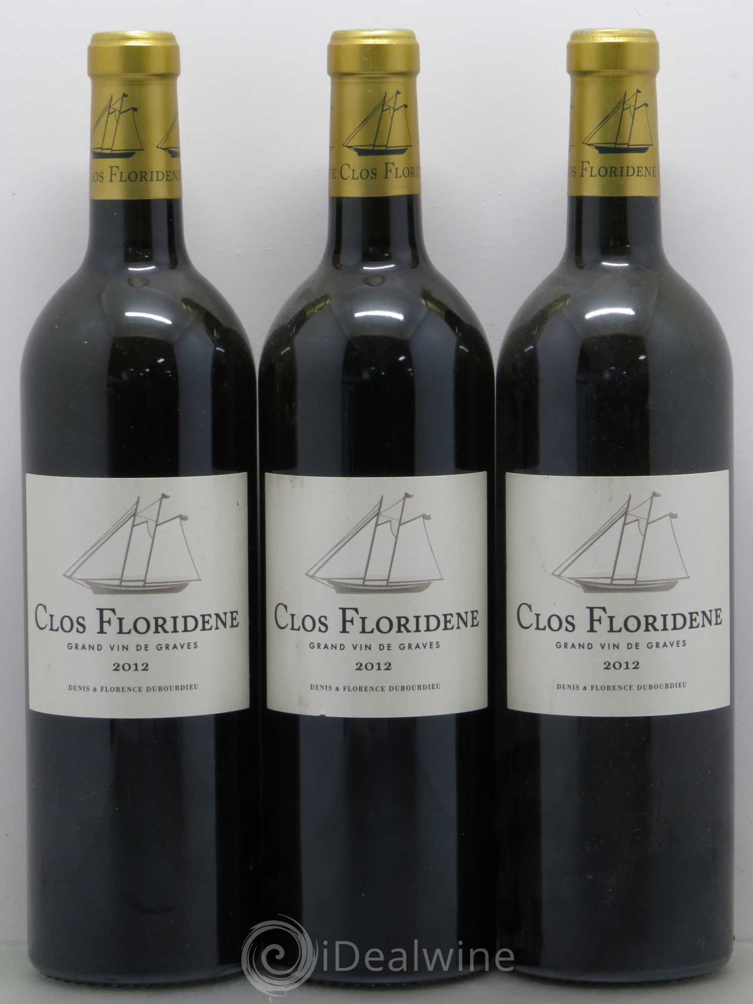 Clos Floridène 2012 - Lot de 6 bouteilles - 1