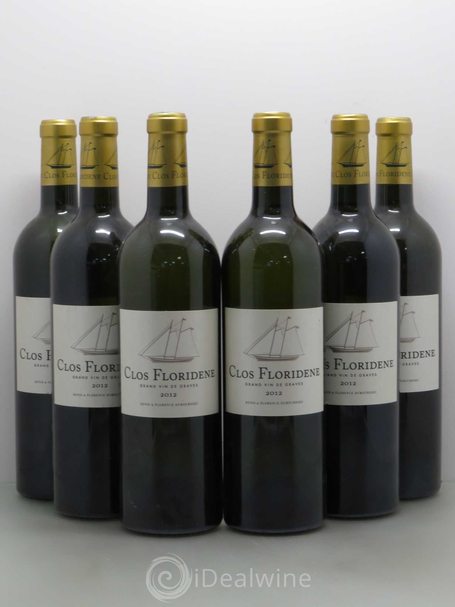 Clos Floridène 2012 - Lot de 6 bouteilles - 0