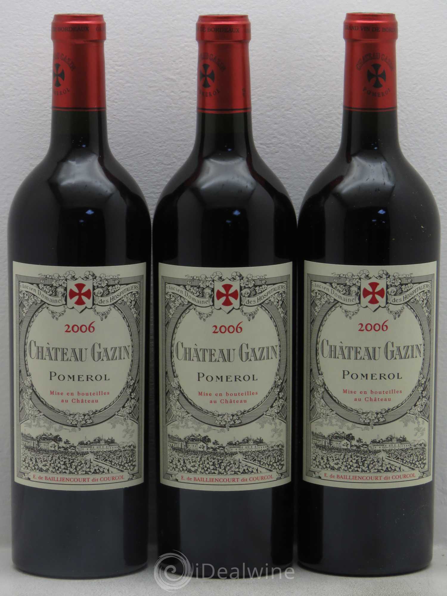 Château Gazin 2006 - Lot de 6 bouteilles - 2