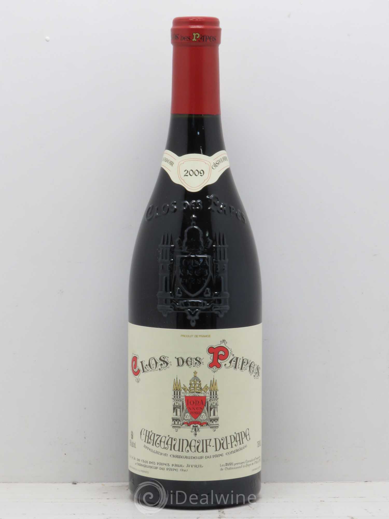 Châteauneuf-du-Pape Clos des Papes - Paul Avril 2009 - Lot de 1 bouteille - 0