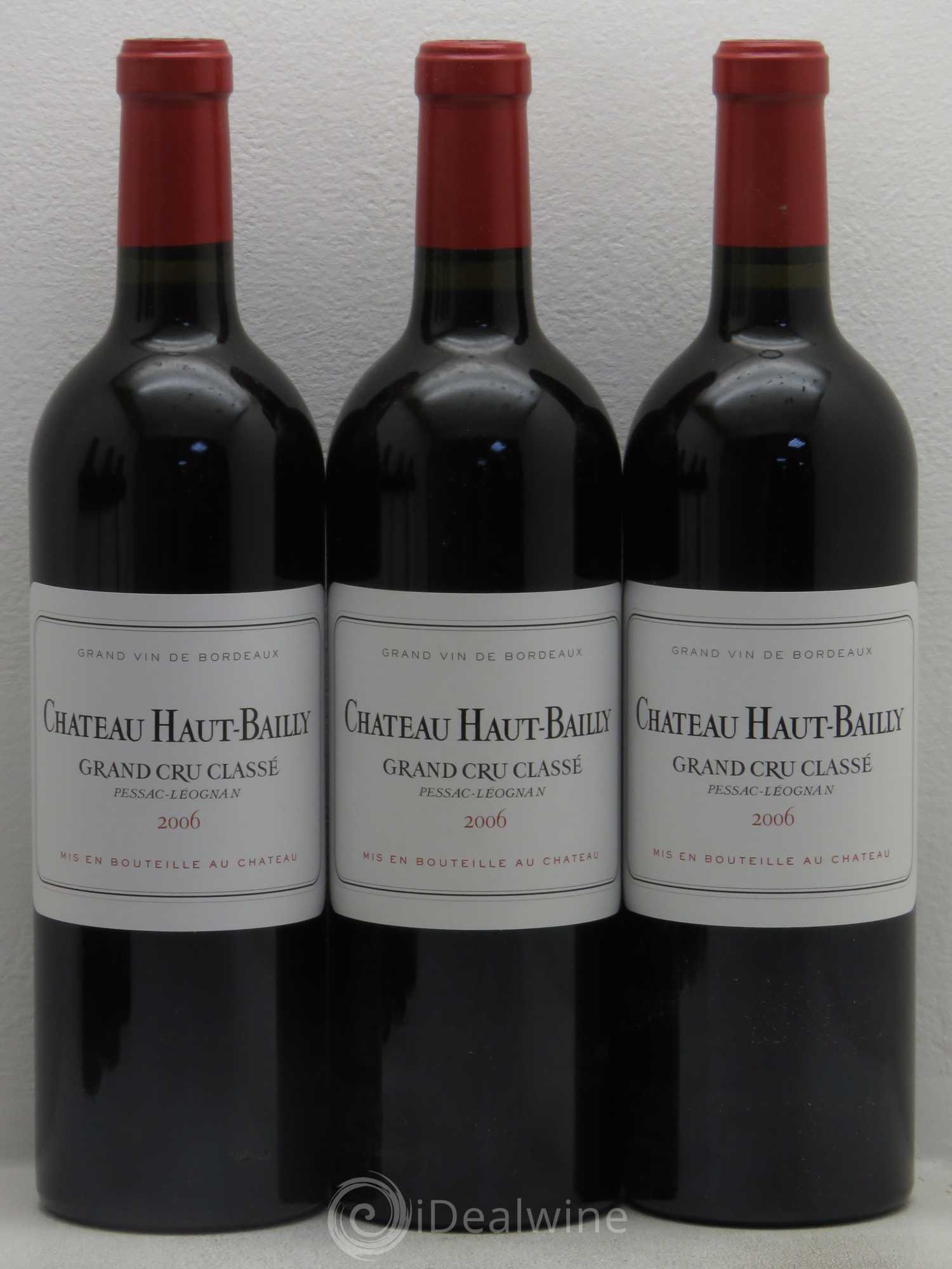 Château Haut-Bailly Cru Classé de Graves 2006 - Lot de 6 bouteilles - 1