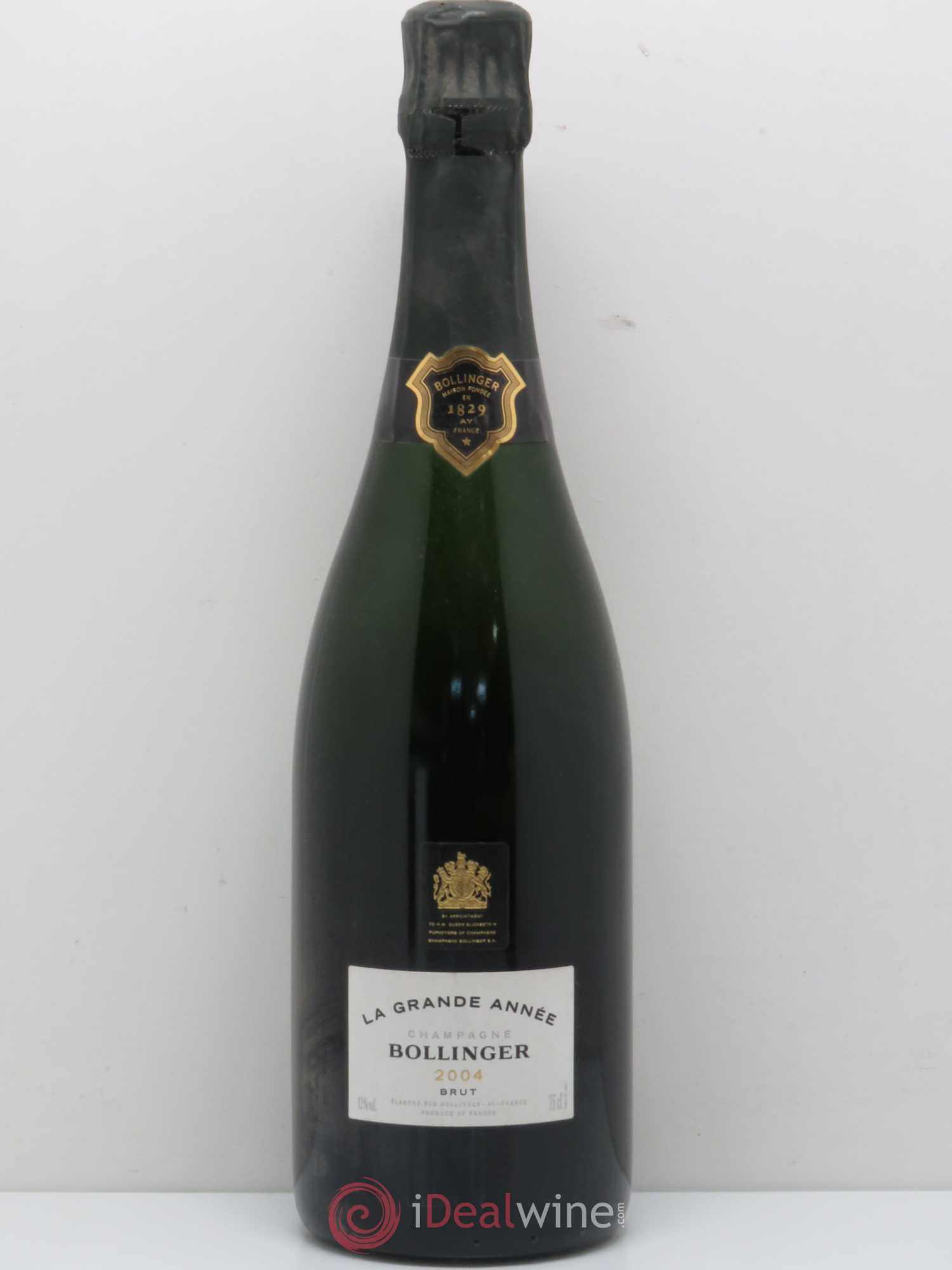 La Grande Année Brut Bollinger 2004 - Lot de 1 bouteille - 0