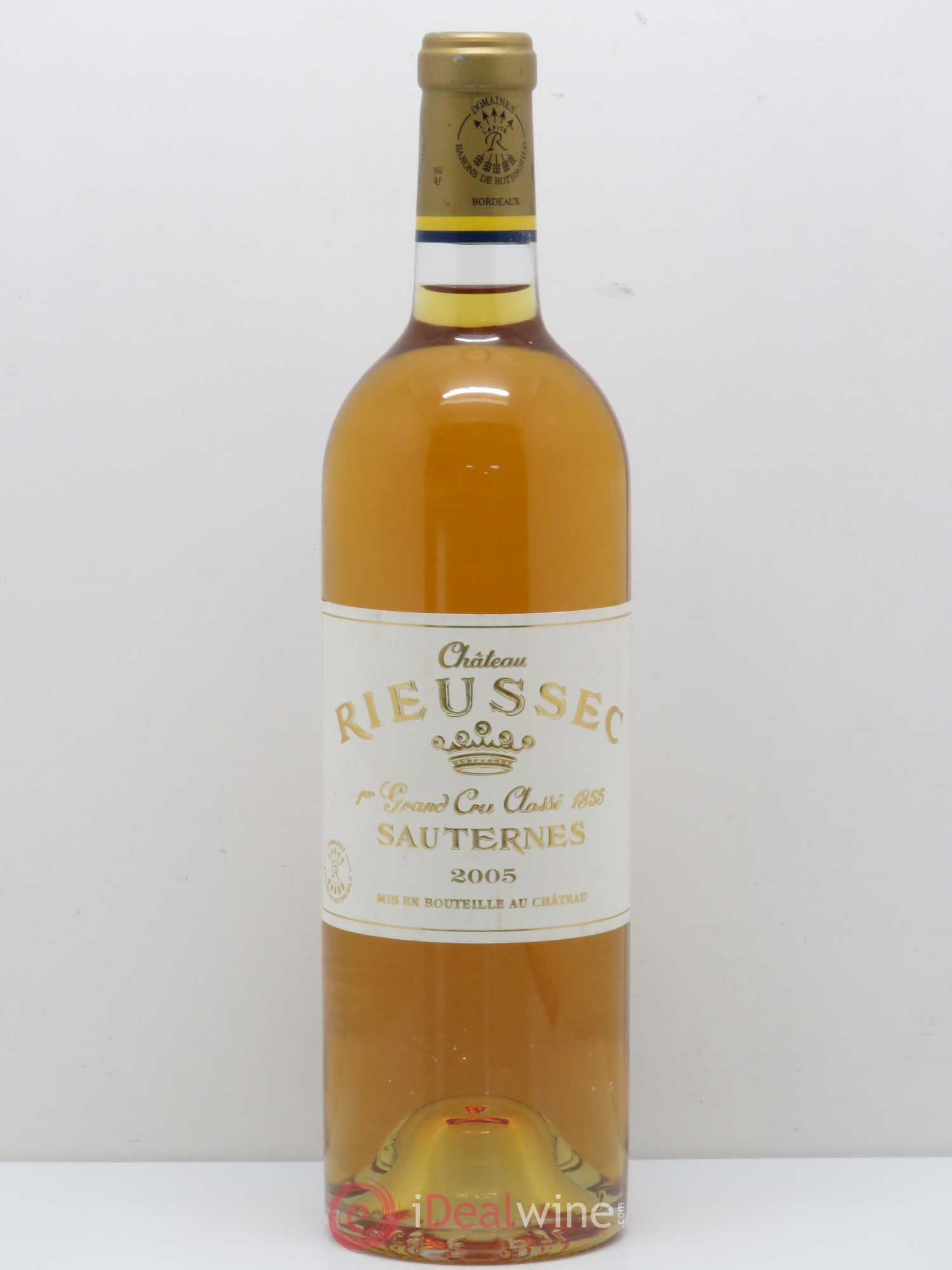 Château Rieussec 1er Grand Cru Classé 2005 - Posten von 1 Flasche - 0