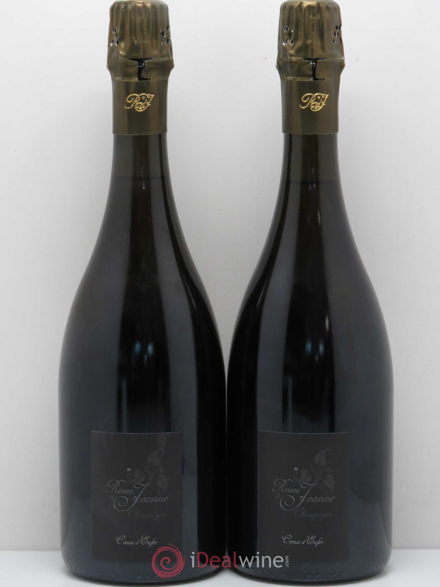 Champagne - Cedric Bouchard Creux d'enfer rosée de saignée 2010 - Posten von 2 Flaschen - 0