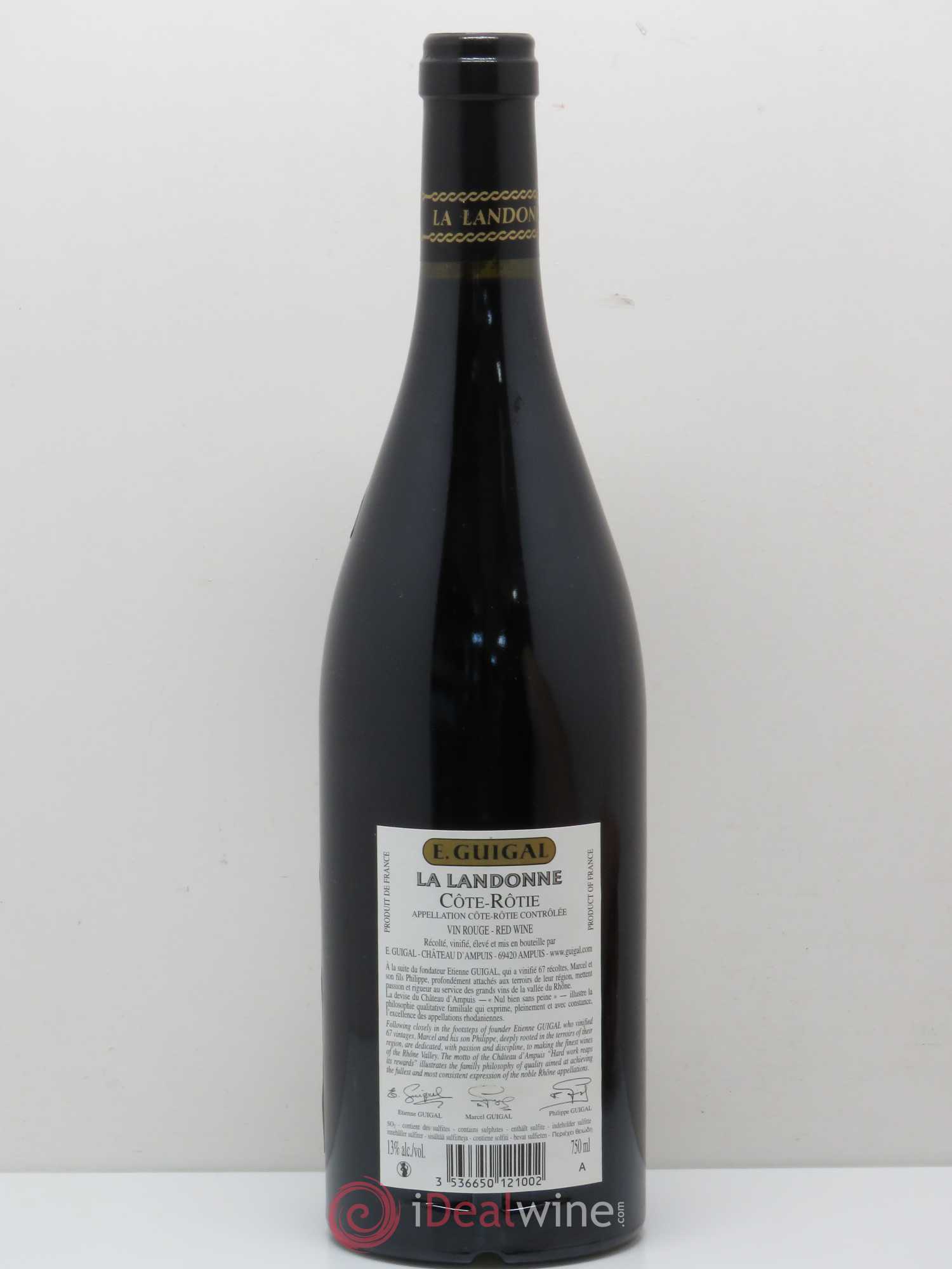 Côte-Rôtie La Landonne Guigal 2011 - Lot de 1 bouteille - 1