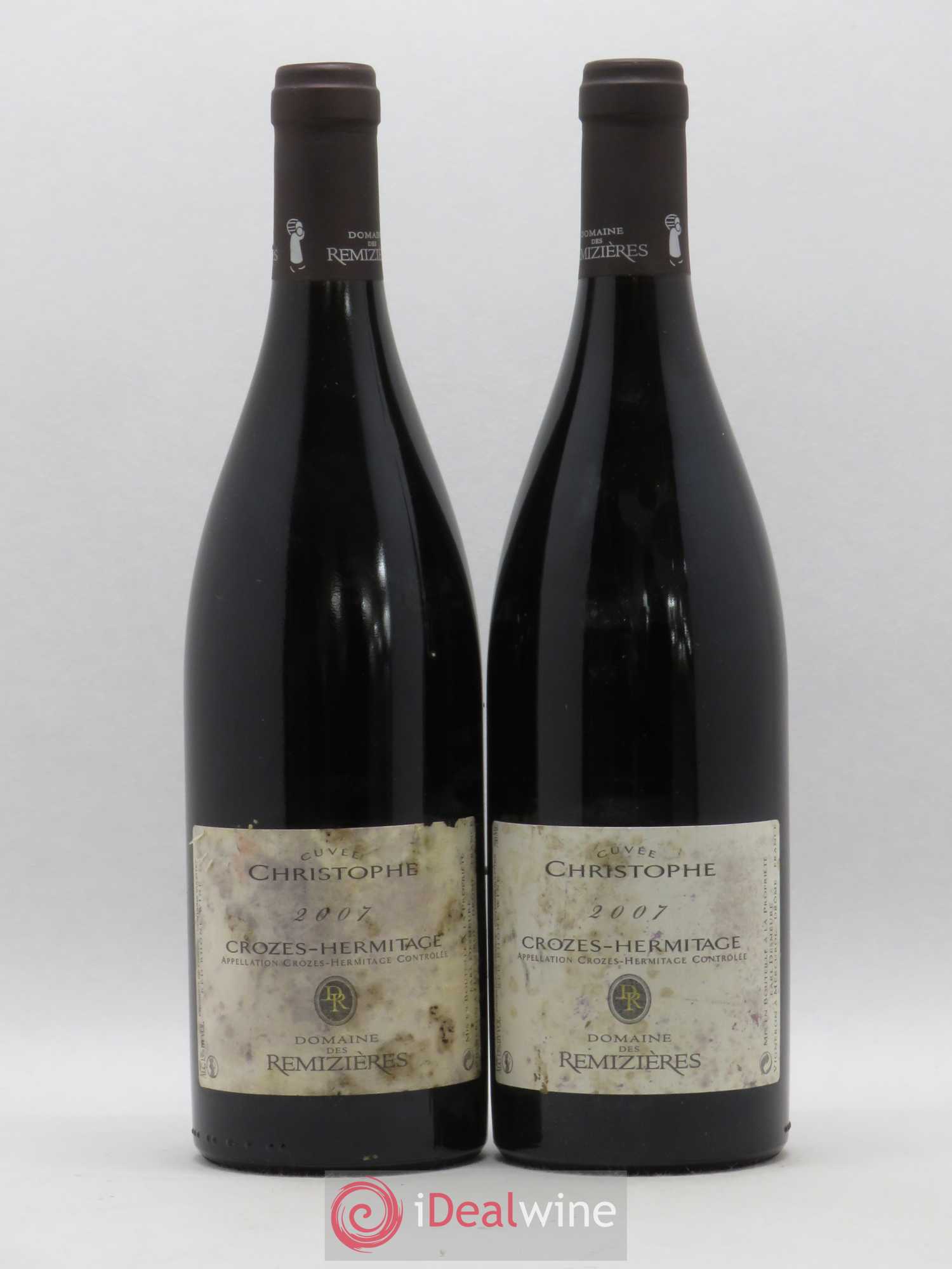 Crozes-Hermitage Cuvée Christophe Rémizières (Domaine des) 2007 - Lot de 2 bouteilles - 0