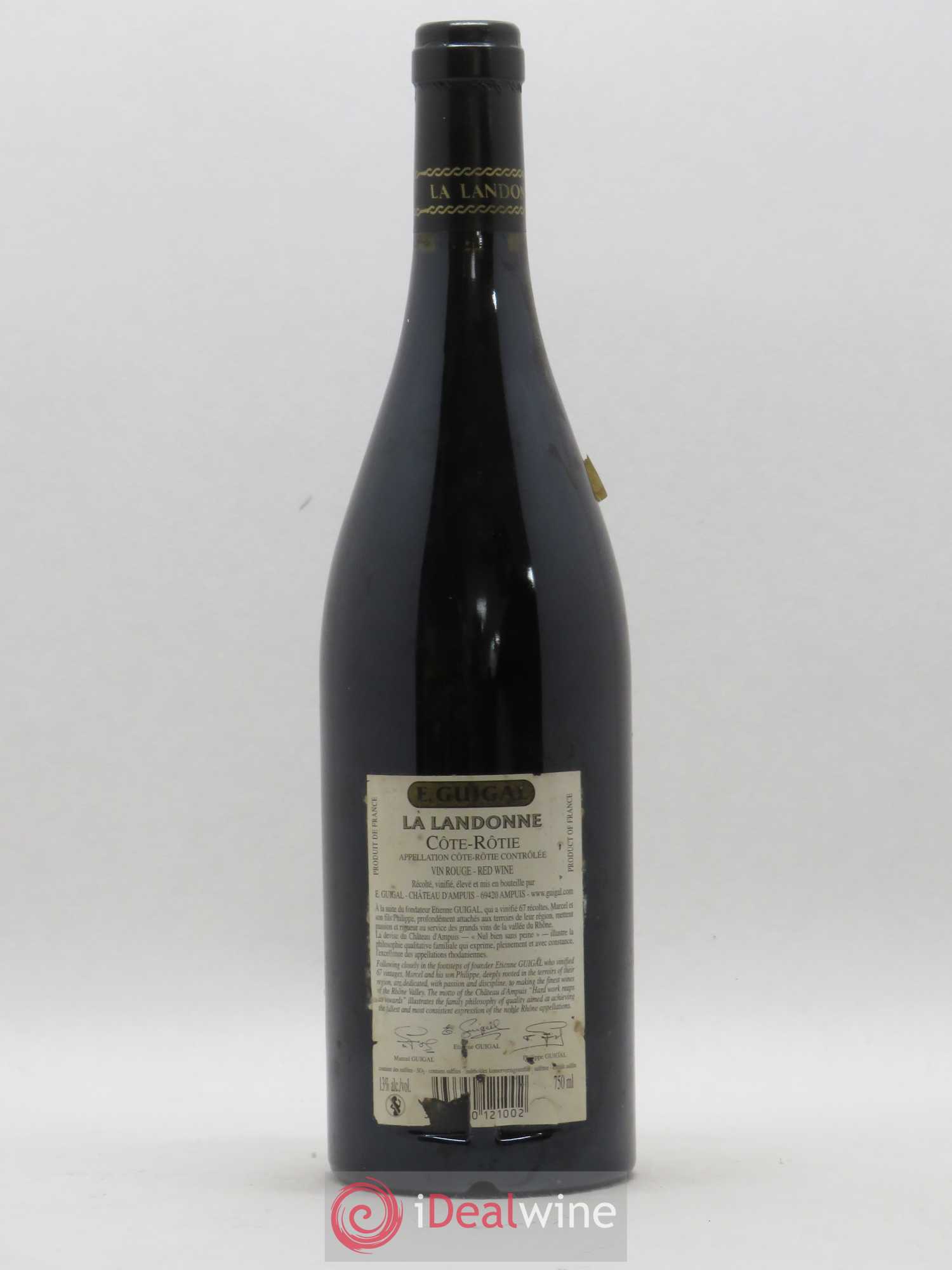 Côte-Rôtie La Landonne Guigal 2005 - Lot de 1 bouteille - 1