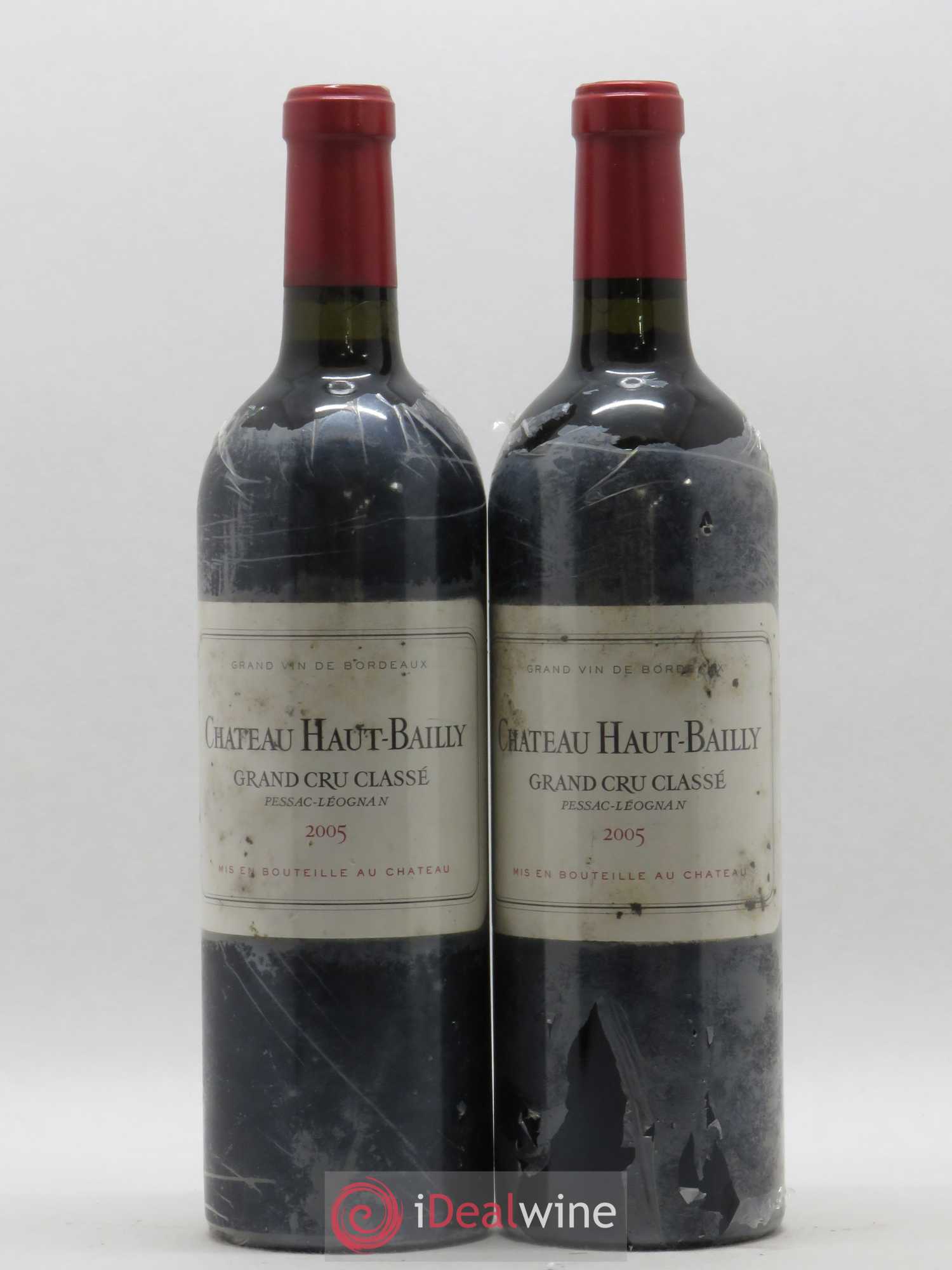 Château Haut-Bailly Cru Classé de Graves 2005 - Lot de 2 bouteilles - 0
