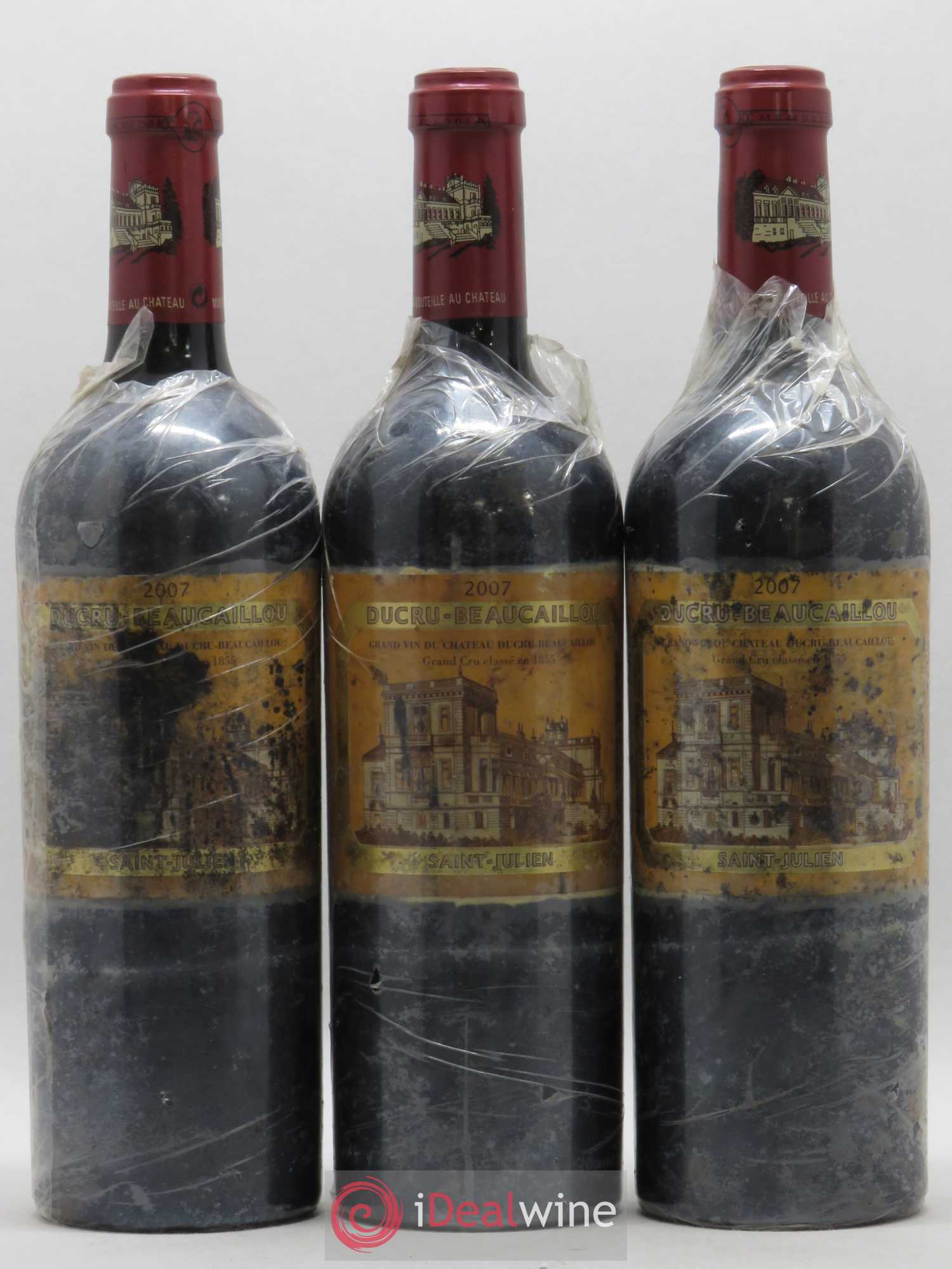 Château Ducru Beaucaillou 2ème Grand Cru Classé 2007 - Lot de 3 bouteilles - 0