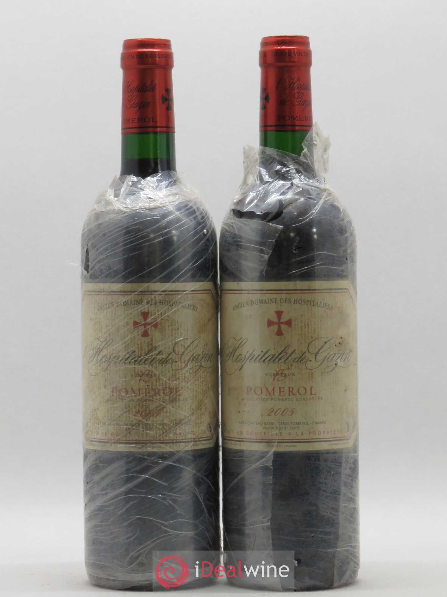 L'Hospitalet de Gazin Second Vin 2005 - Lot de 2 bouteilles - 0