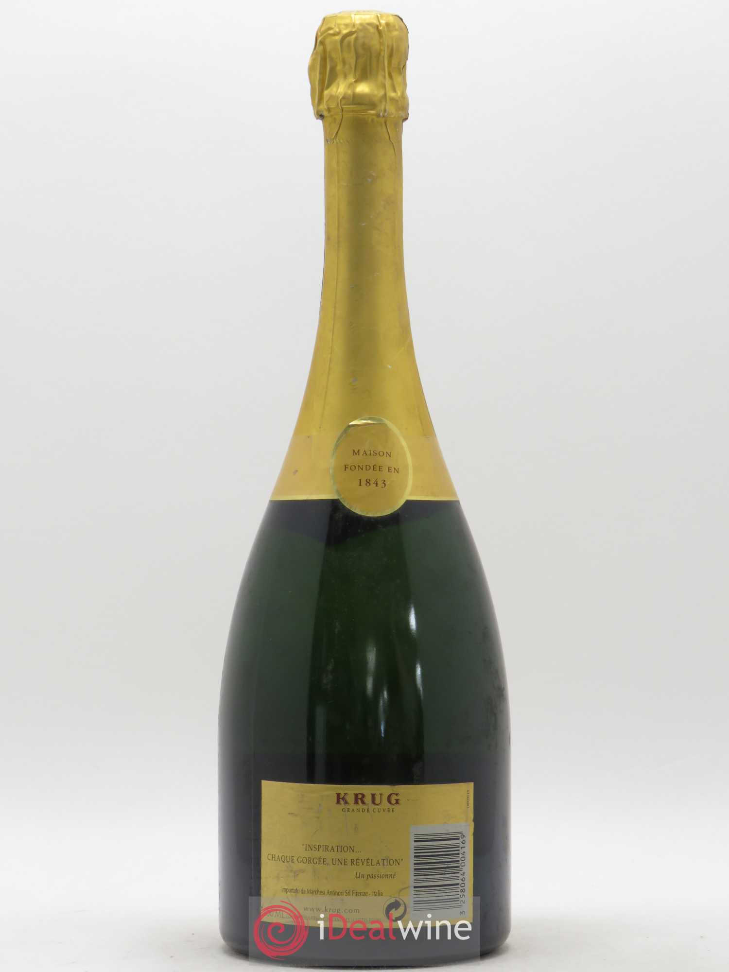 Grande Cuvée Brut Krug - Lot de 1 bouteille - 1
