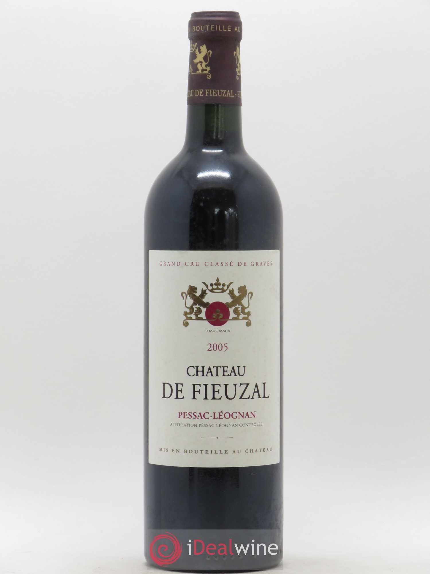 Château de Fieuzal Cru Classé de Graves 2005 - Lot de 1 bouteille - 0