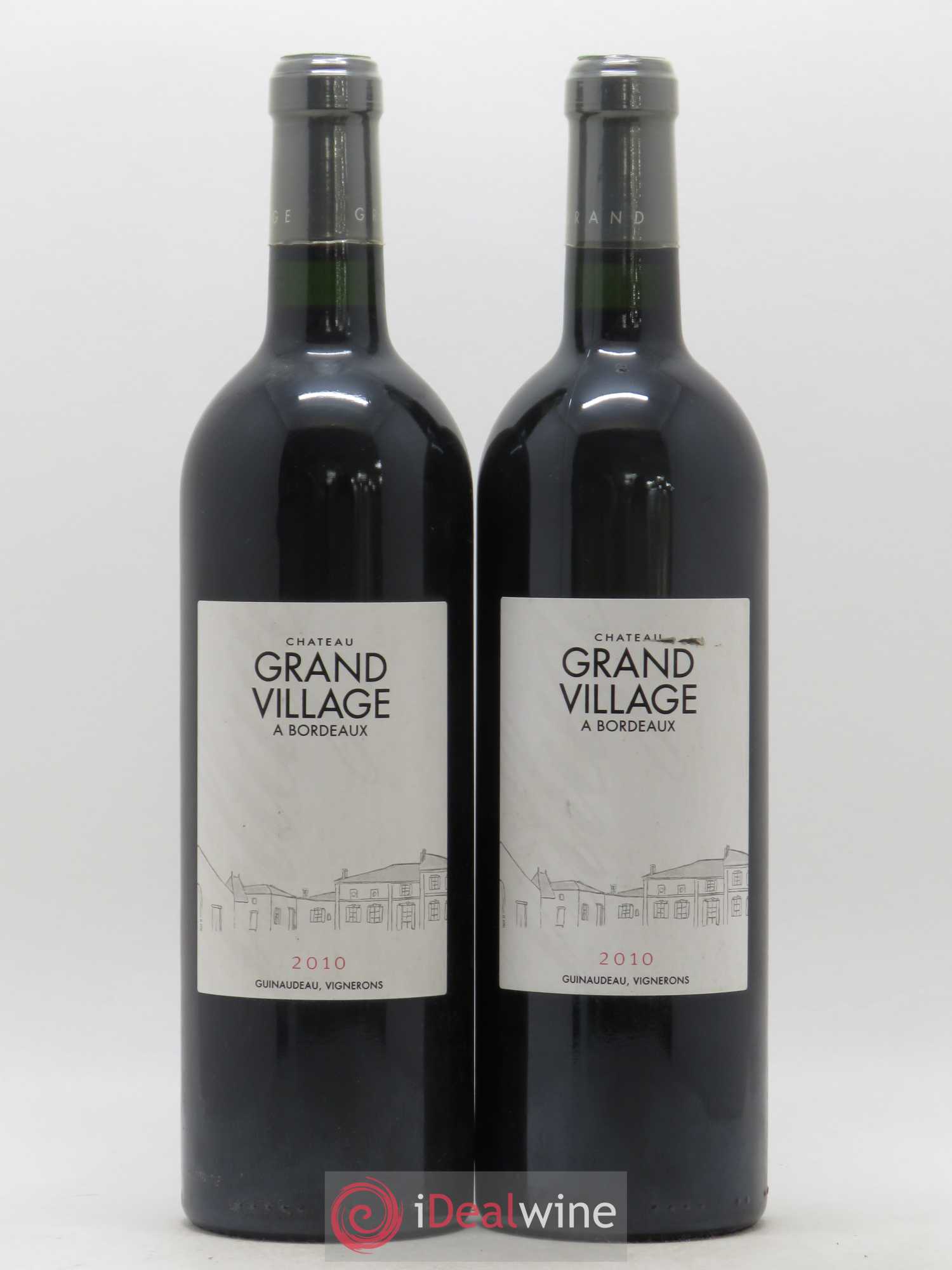 Château Grand Village 2010 - Lot de 2 bouteilles - 0