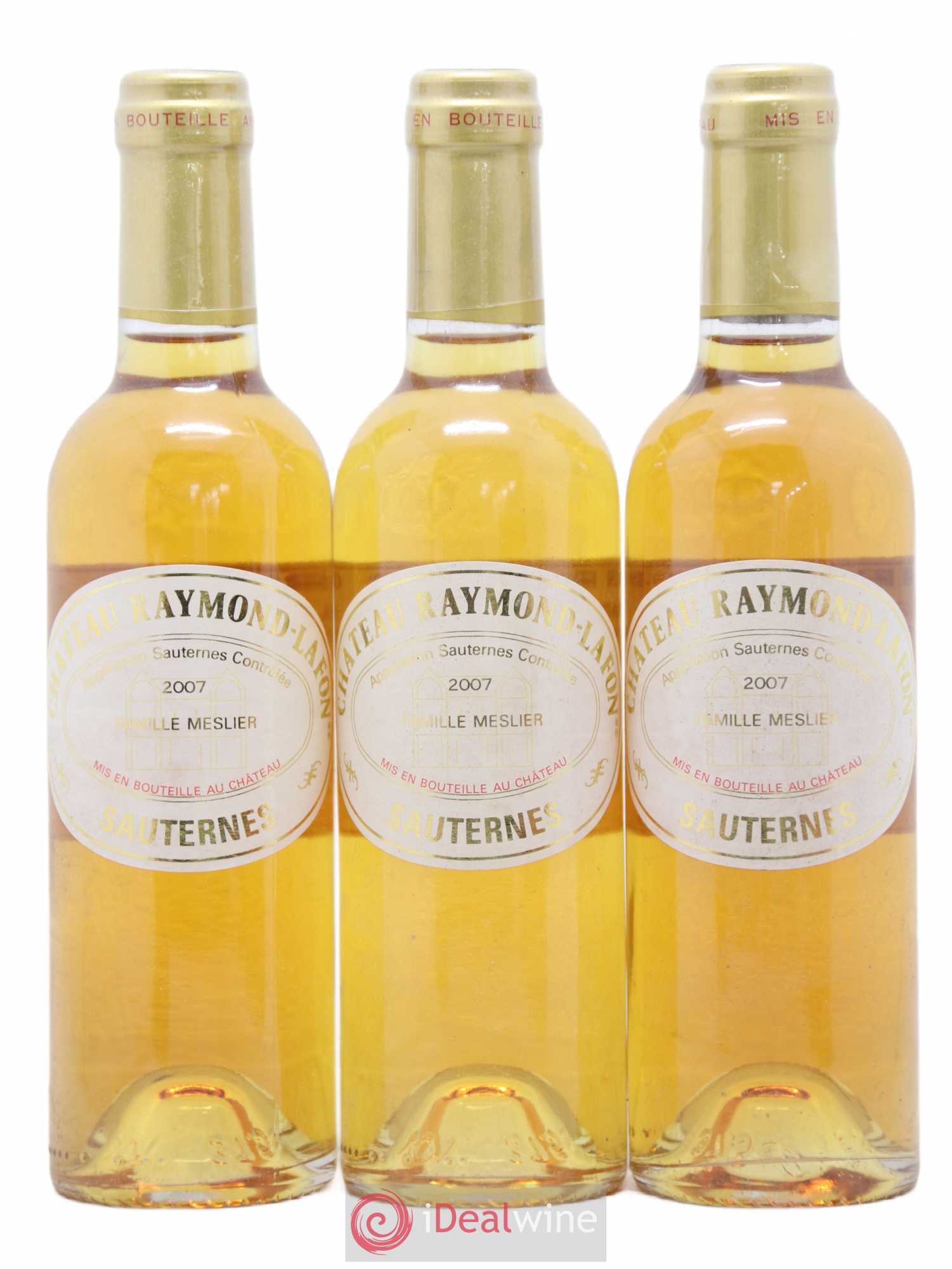 Château Raymond Lafon 2007 - Posten von 6 Demi-Flaschen - 1
