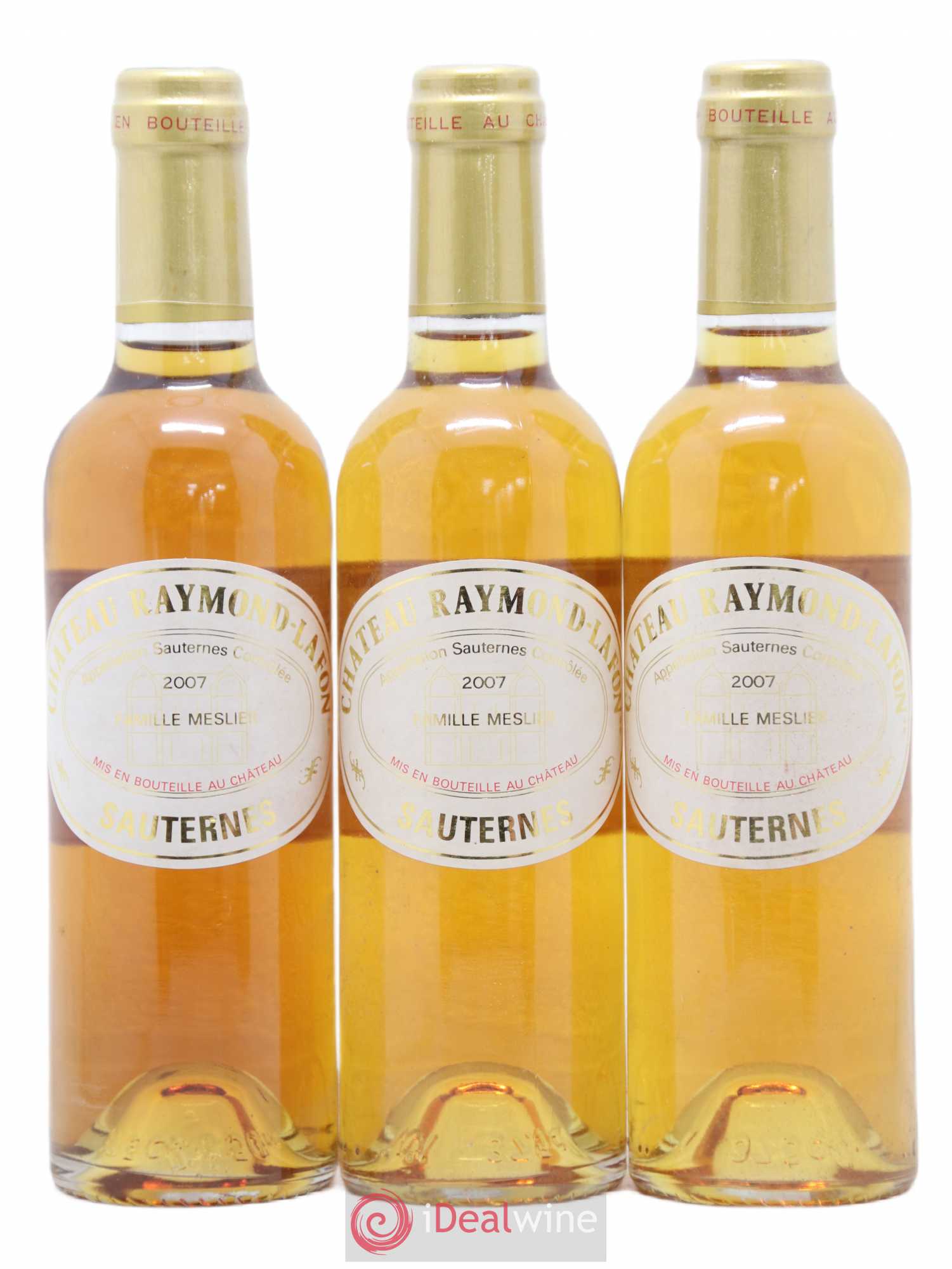 Château Raymond Lafon 2007 - Posten von 6 Demi-Flaschen - 2