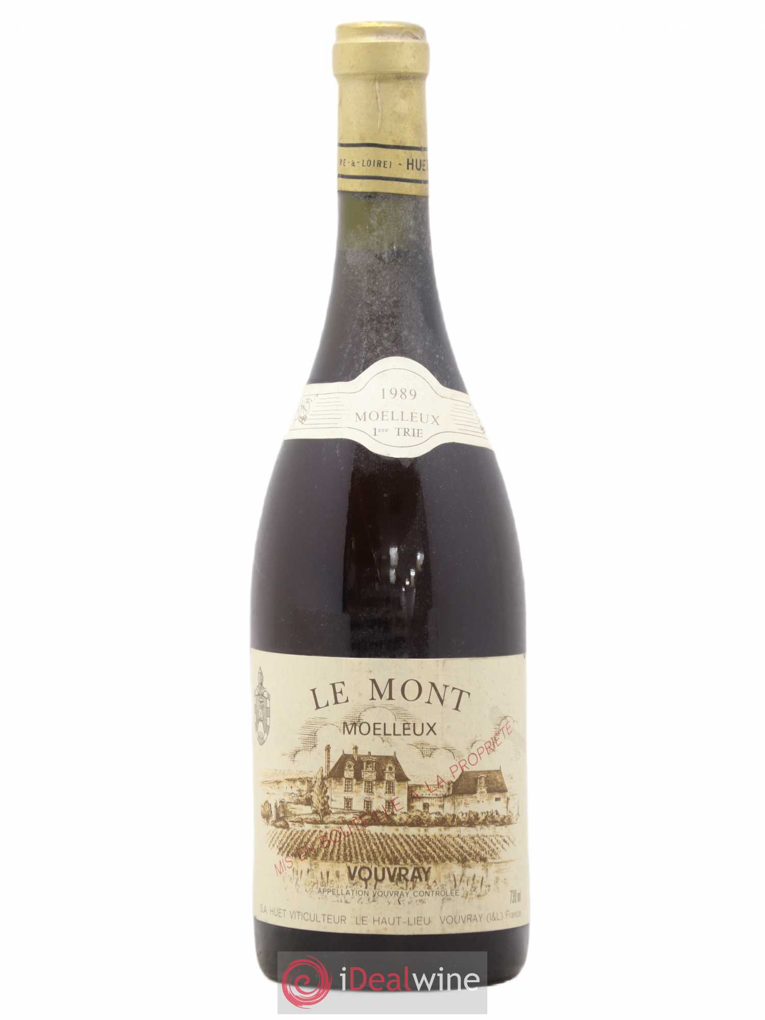 Vouvray Le Mont Moelleux 1ère Trie Domaine Huet 1989 - Lotto di 1 bottiglia - 0