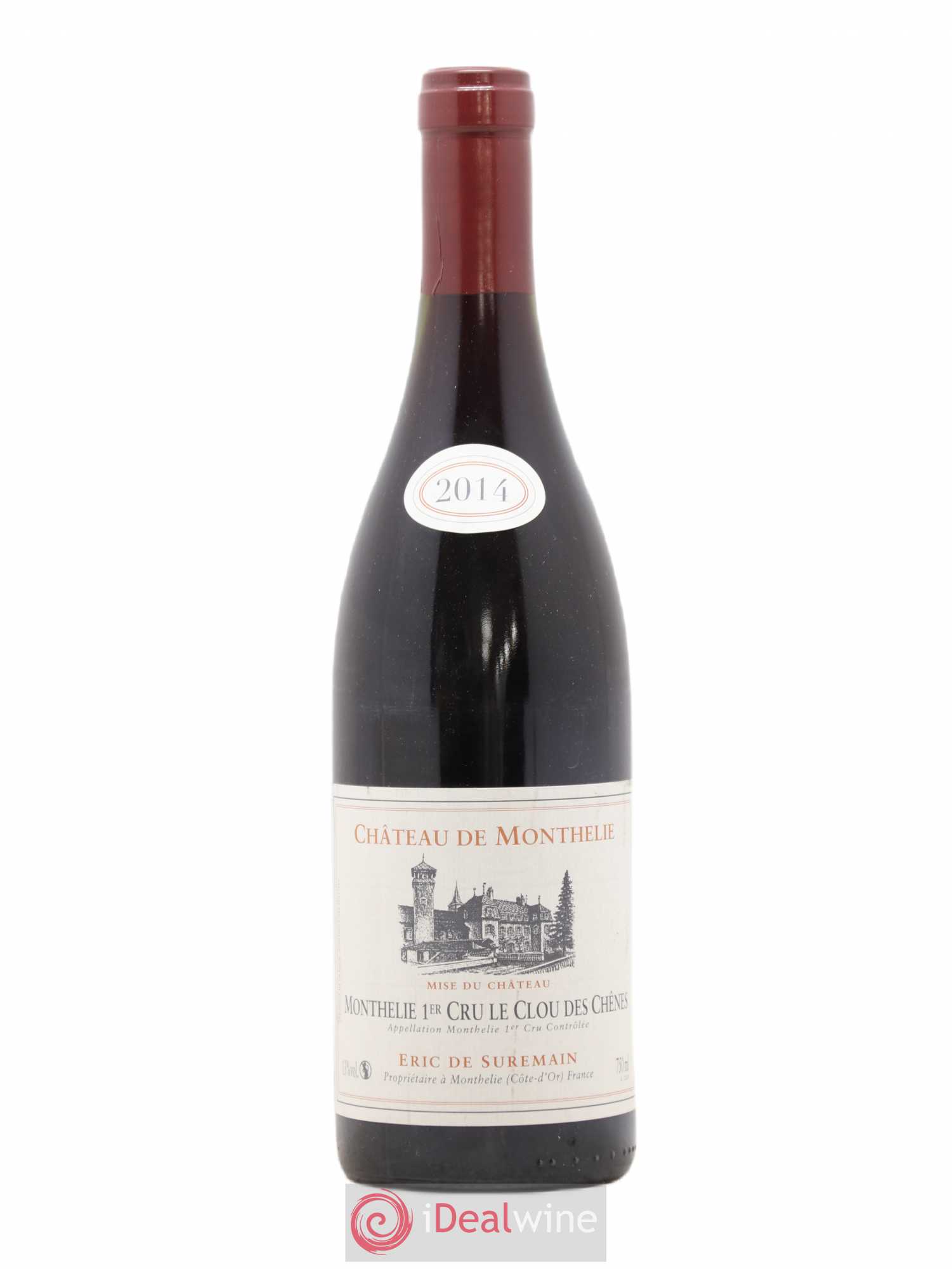 Monthélie 1er Cru Le Clou Des Chenes Château de Monthélie 2014 - Posten von 1 Flasche - 0