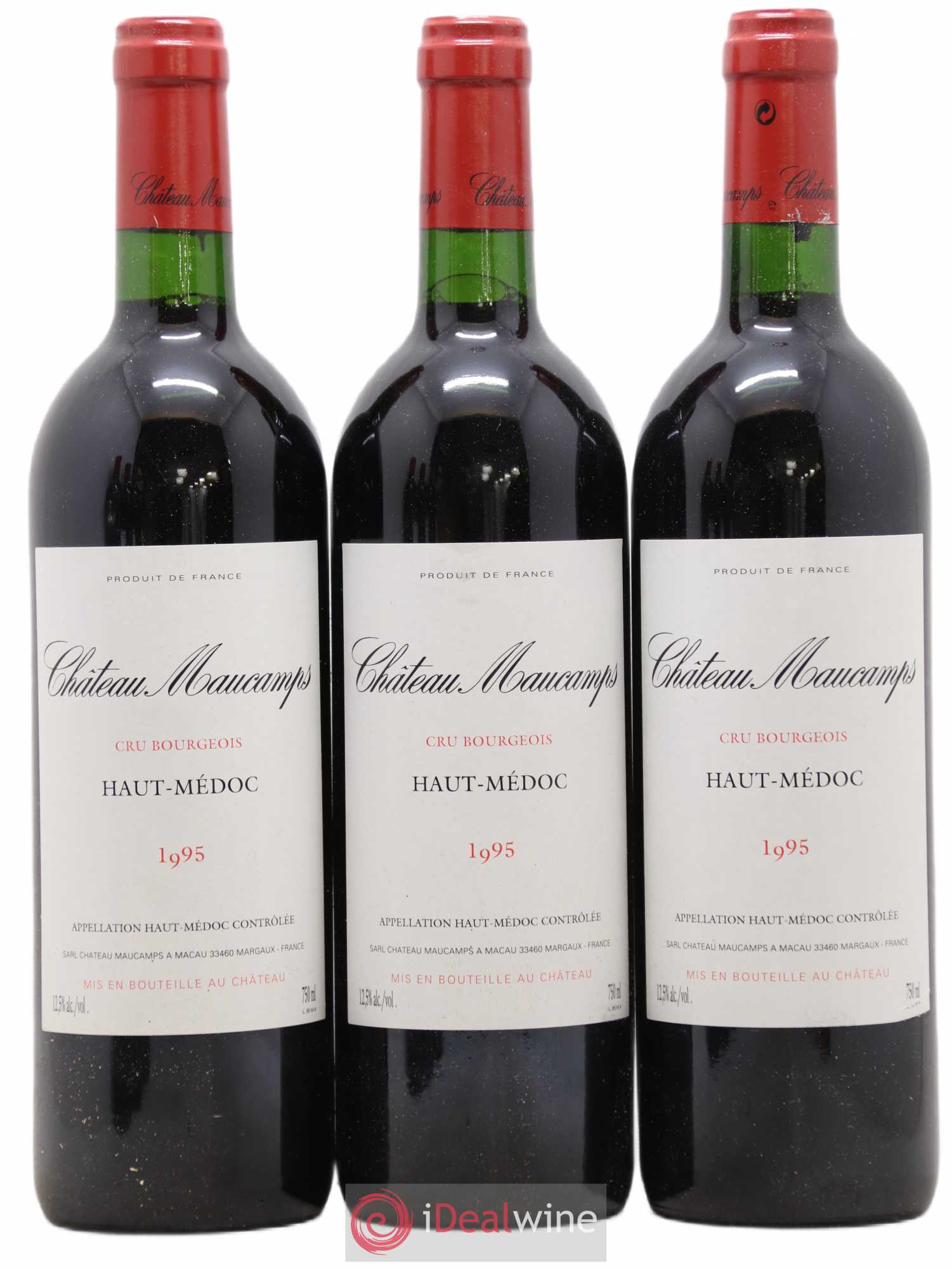 Château Maucamps Cru Bourgeois 1995 - Lot de 6 bouteilles - 2