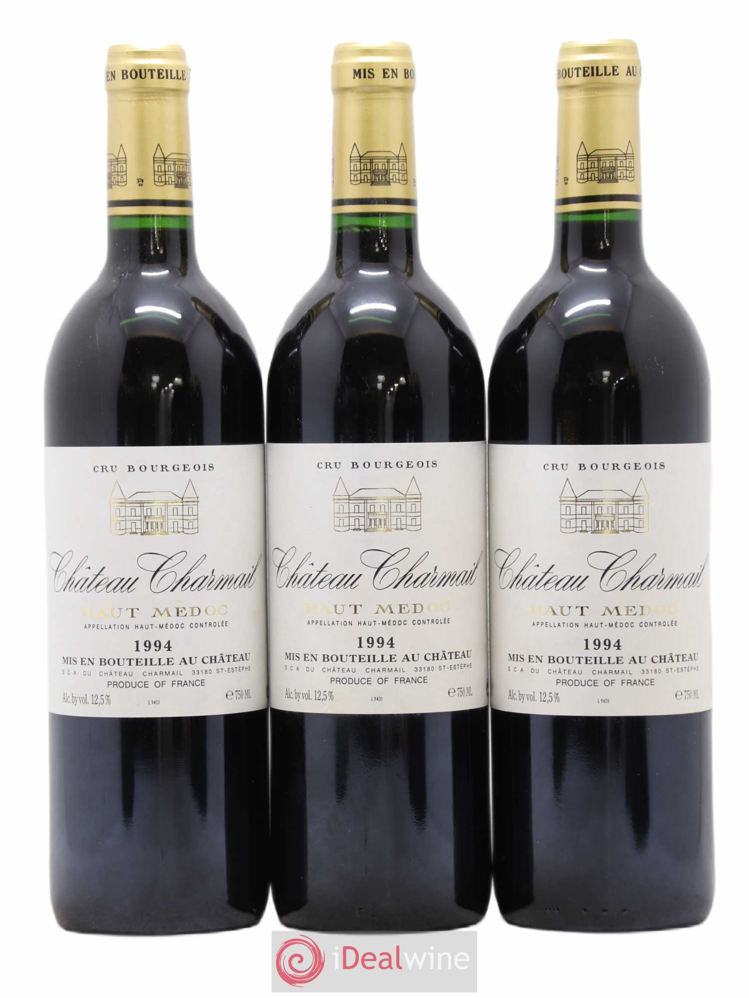 Château Charmail Cru Bourgeois 1994 - Lot de 6 bouteilles - 2