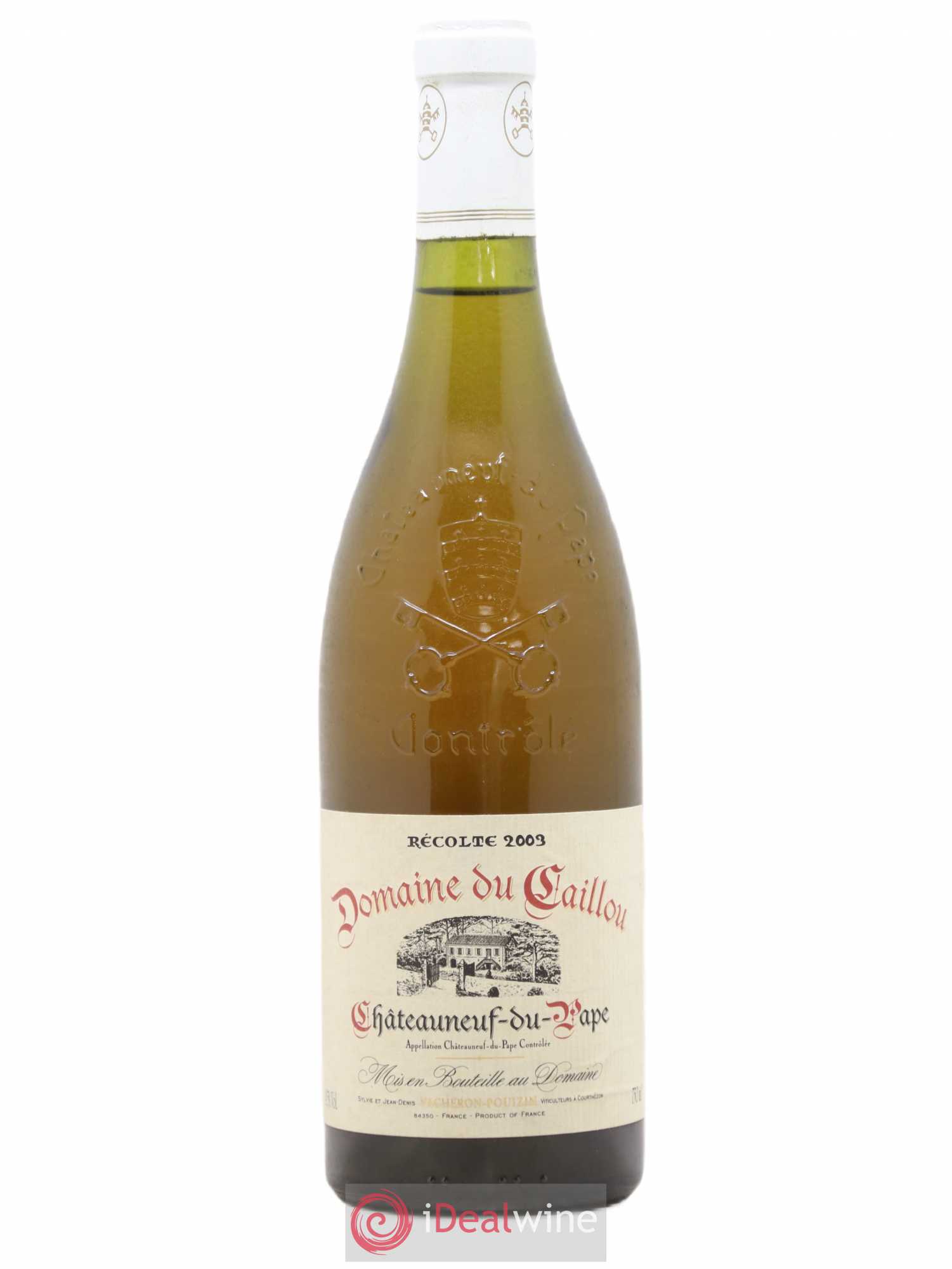 Châteauneuf-du-Pape Domaine du Caillou 2003 - Posten von 1 Flasche - 0