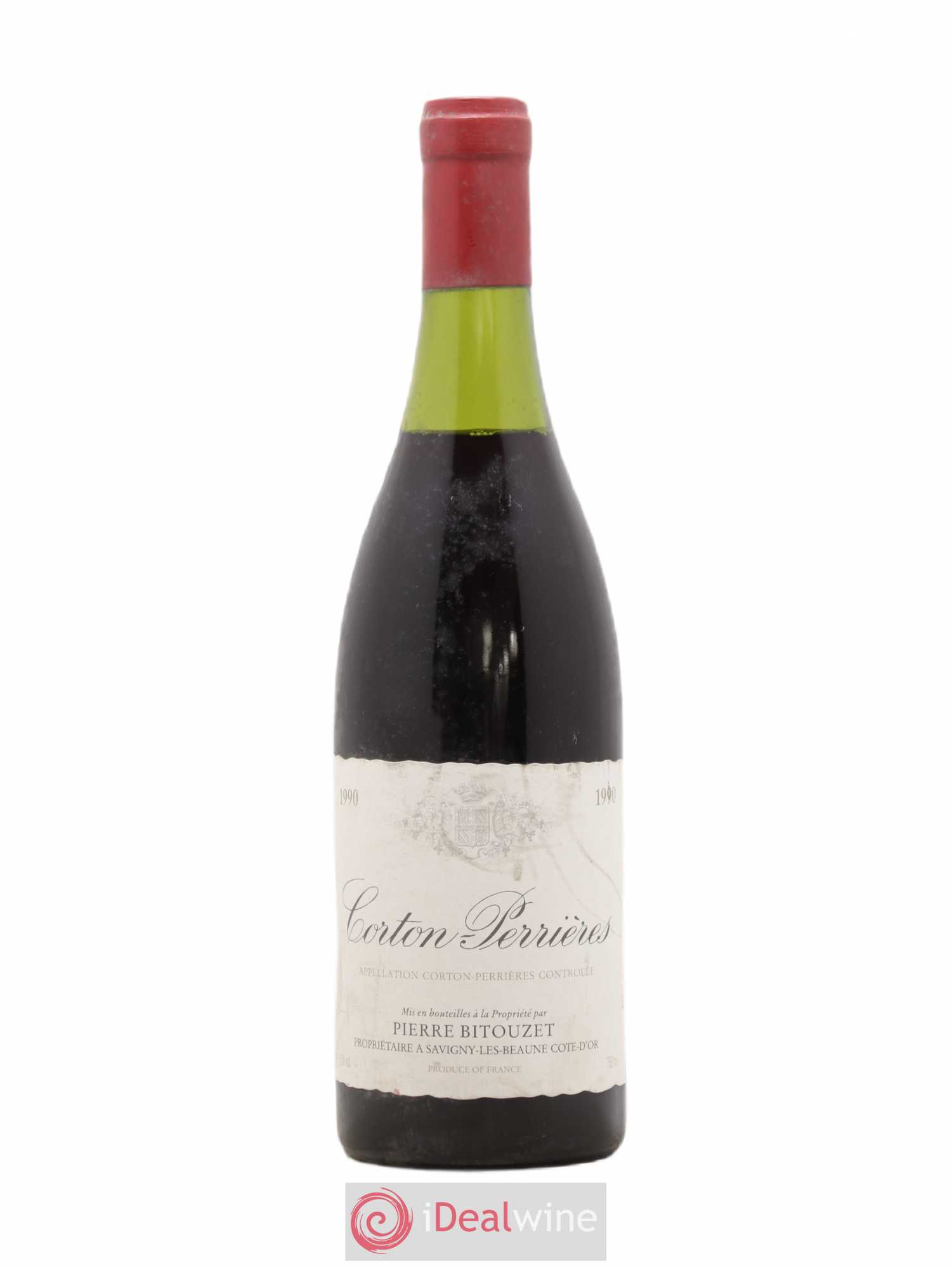 Corton Grand Cru Perrières Pierre Bitouzet 1990 - Posten von 1 Flasche - 0