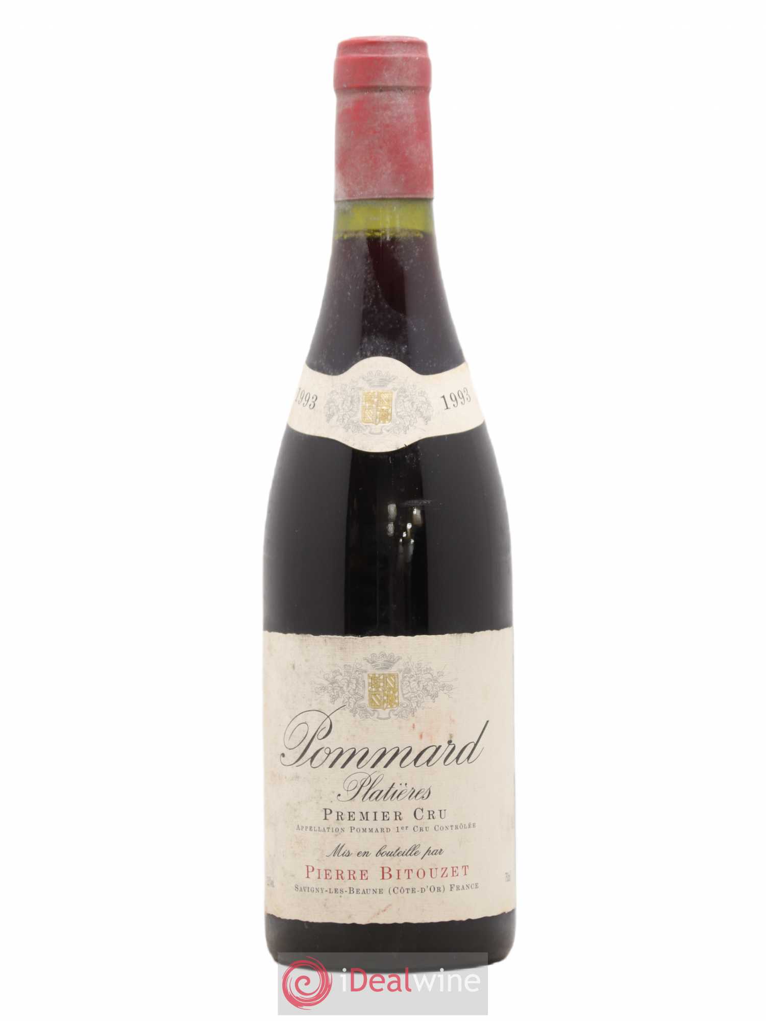 Pommard 1er Cru Platières Pierre Bitouzet 1993 - Posten von 1 Flasche - 0