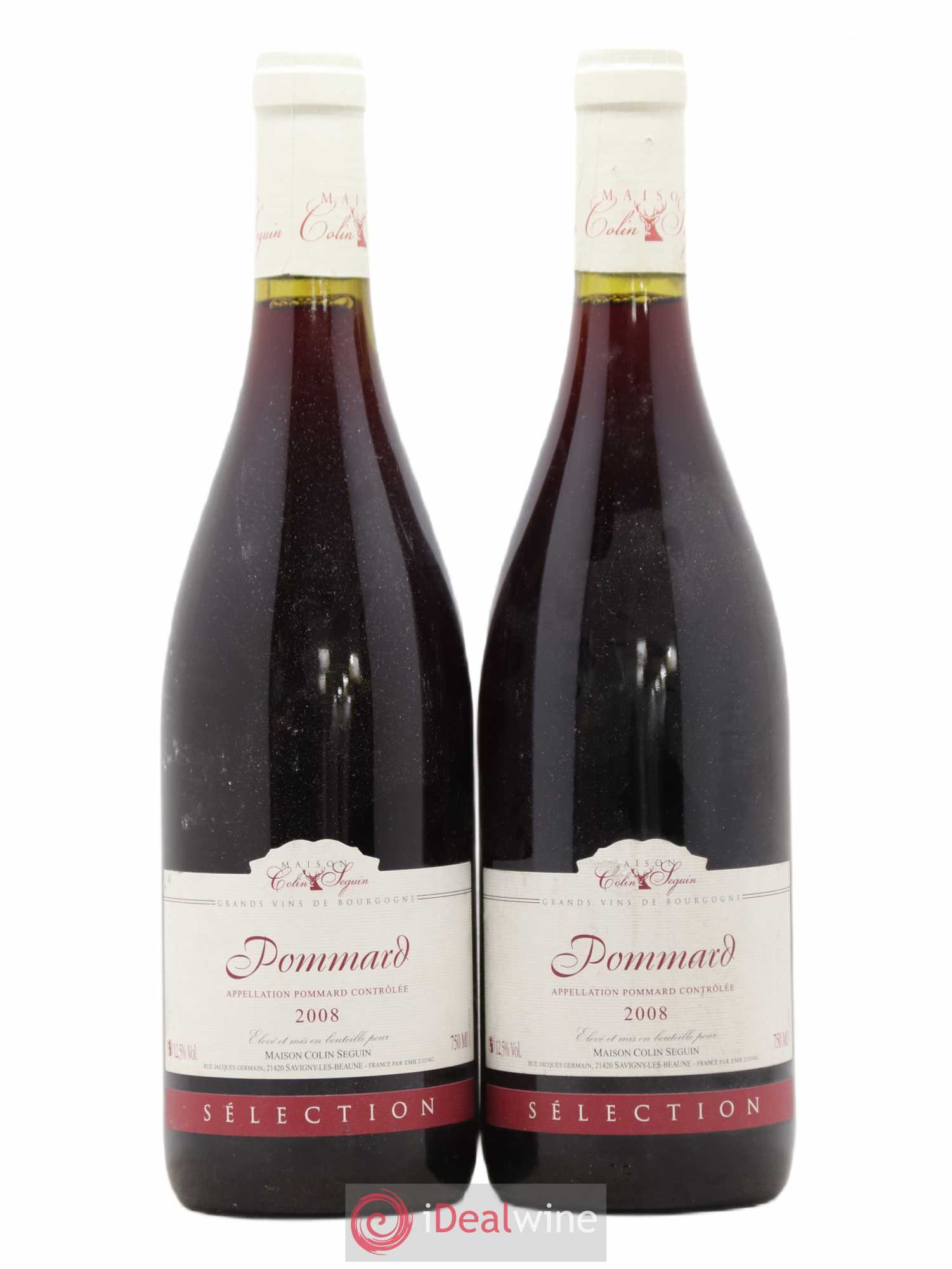 Pommard Colin Seguin 2008 - Posten von 2 Flaschen - 0
