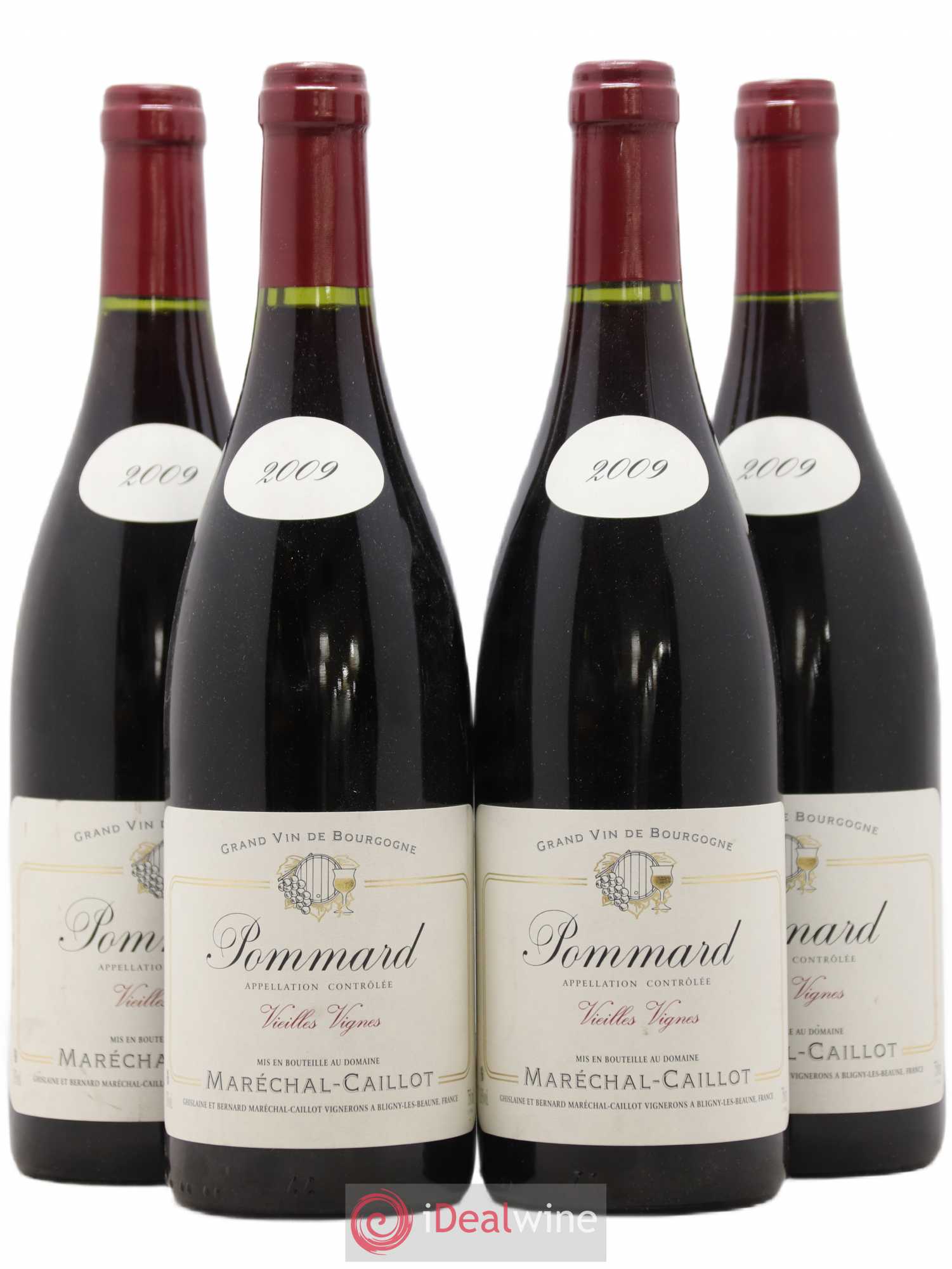 Pommard Vielles Vignes Maréchal Caillot 2009 - Posten von 4 Flaschen - 0