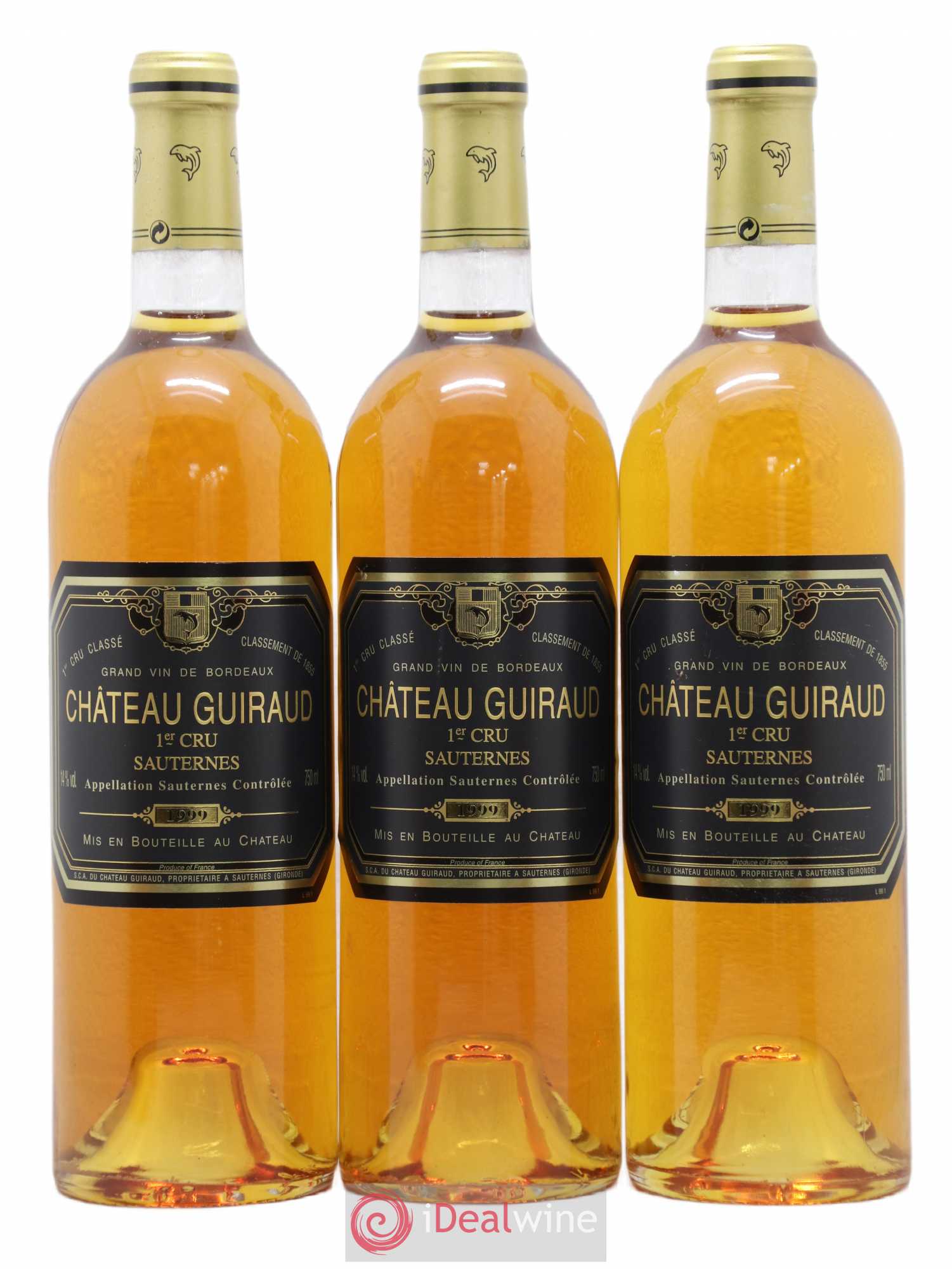 Château Guiraud 1er Grand Cru Classé 1999 - Lotto di 6 bottiglie - 1