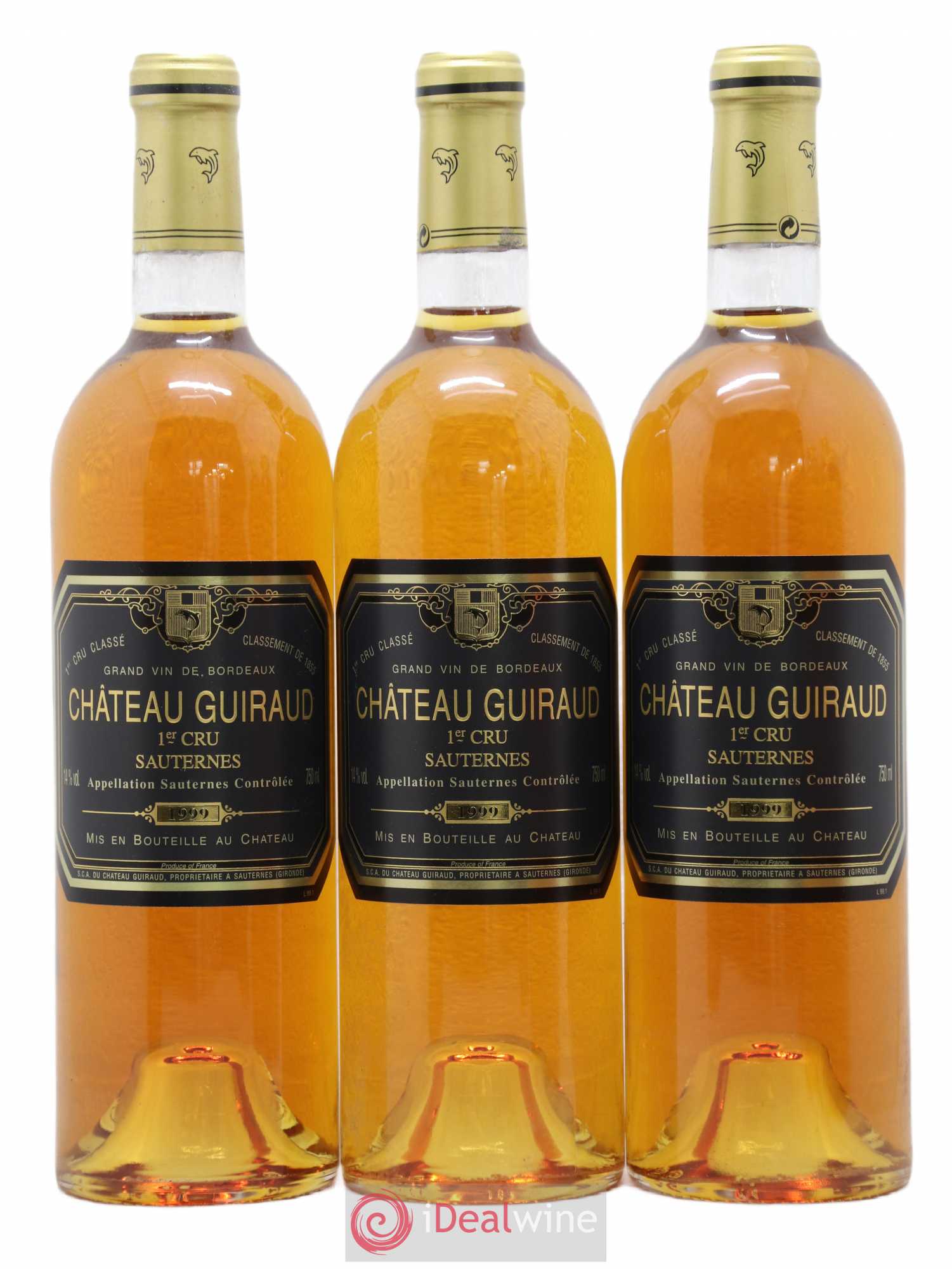 Château Guiraud 1er Grand Cru Classé 1999 - Lotto di 6 bottiglie - 2
