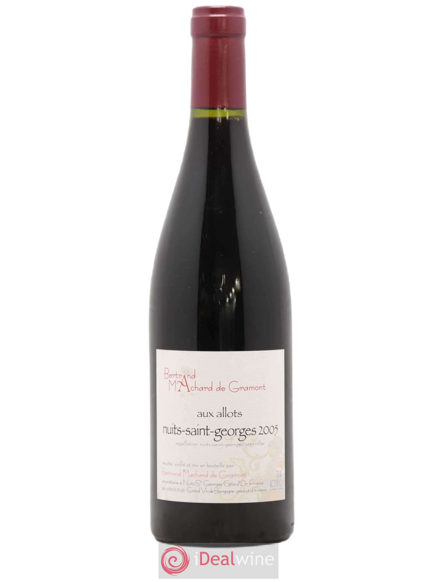 Nuits-Saint-Georges Aux Allots Bertrand Machard De Gramont 2005 - Posten von 1 Flasche - 0