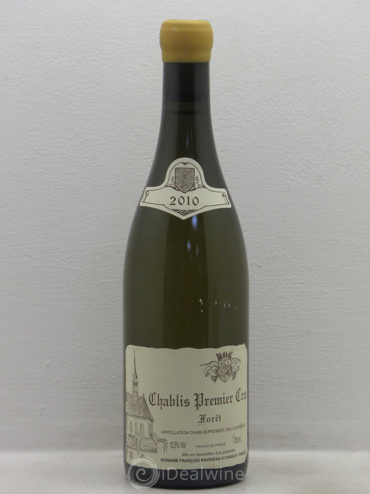 Chablis 1er Cru Forêt Raveneau (Domaine) 2010 - Lot de 1 bouteille - 0