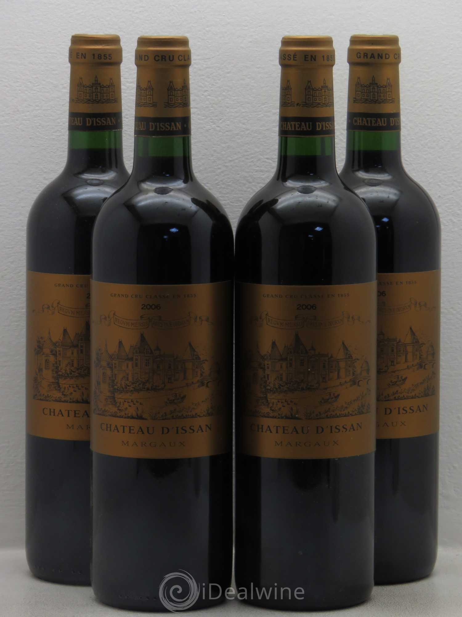 Château d'Issan 3ème Grand Cru Classé 2006 - Lot de 4 bouteilles - 0