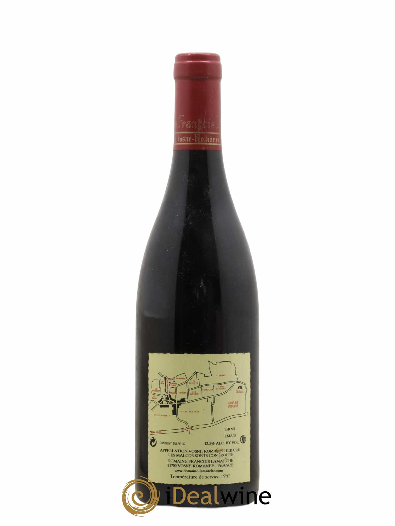 Vosne-Romanée 1er Cru Les Malconsorts Lamarche (Domaine) 2008 - Lot de 1 bouteille - 1