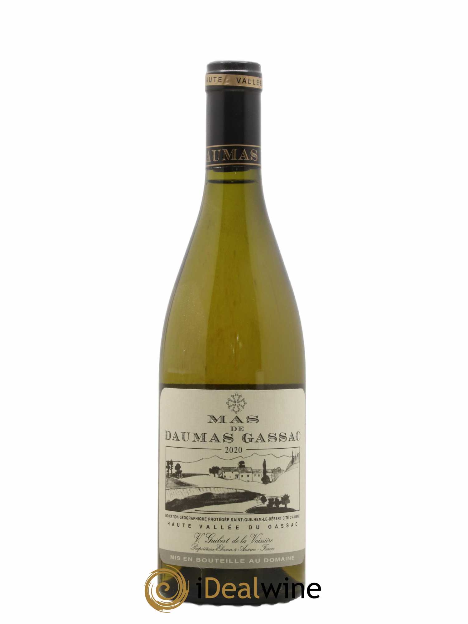 Saint-Guilhem-le-Désert - Cité d'Aniane Mas Daumas Gassac Famille Guibert de La Vaissière 2020 - Lot de 1 bouteille - 0