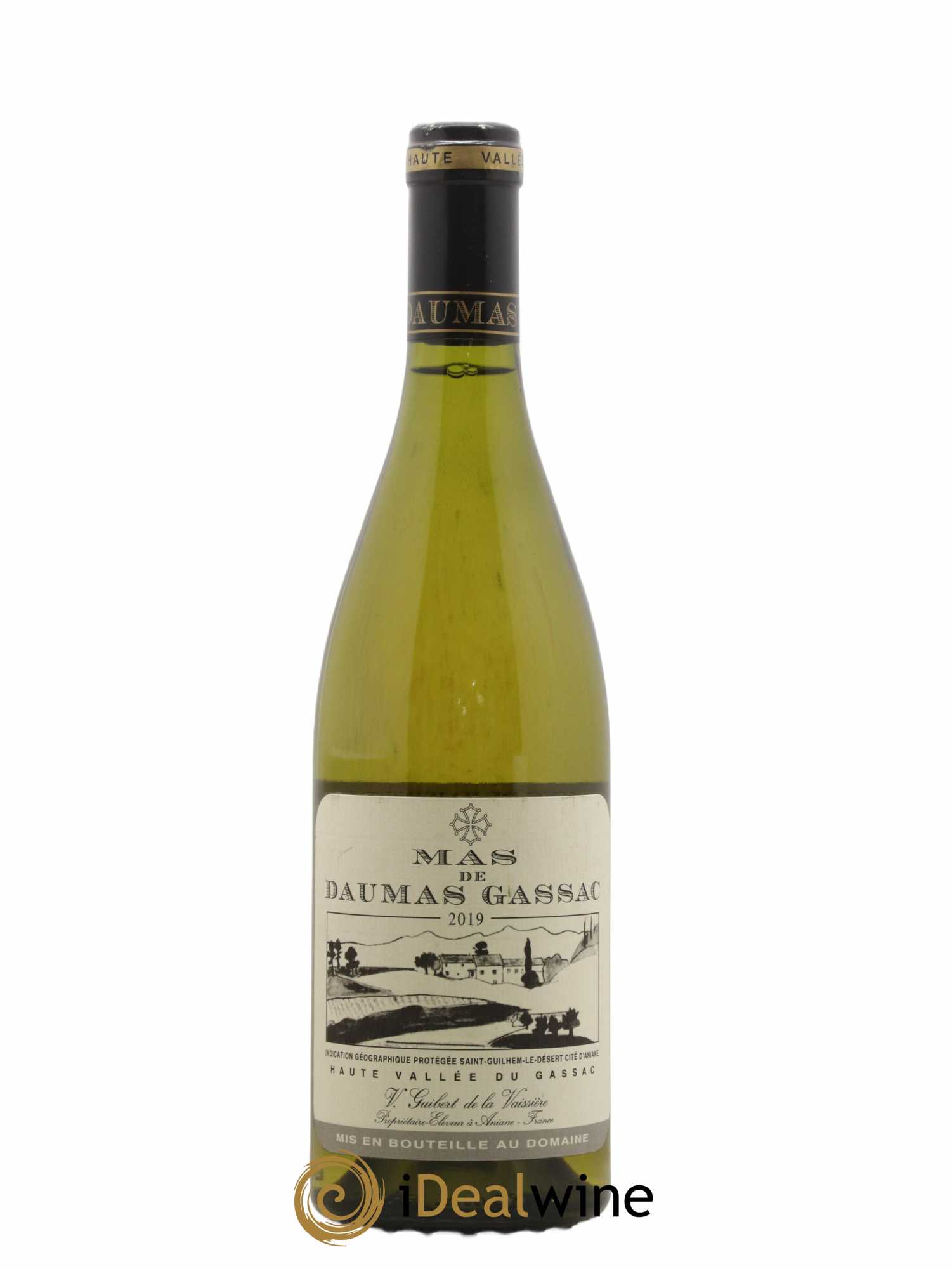 Saint-Guilhem-le-Désert - Cité d'Aniane Mas Daumas Gassac Famille Guibert de La Vaissière 2019 - Lot de 1 bouteille - 0