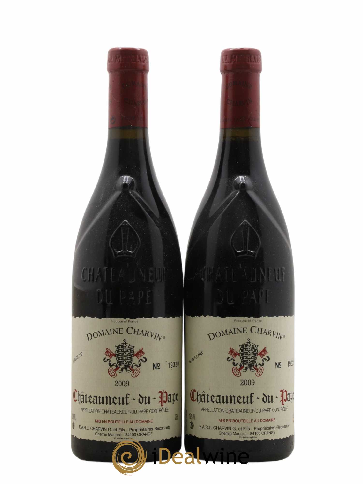 Châteauneuf-du-Pape Charvin (Domaine) 2009 - Lot de 2 bouteilles - 0