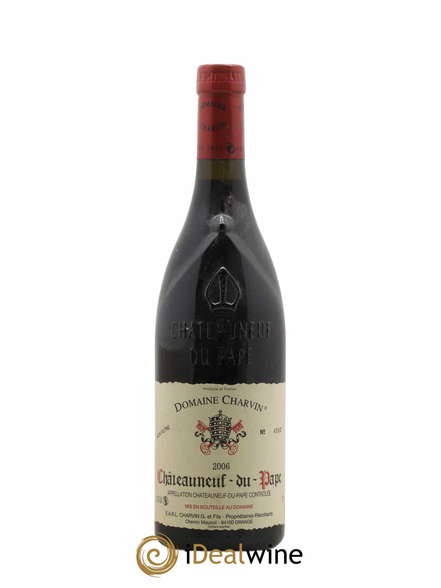 Châteauneuf-du-Pape Charvin (Domaine) 2006 - Lot de 1 bouteille - 0