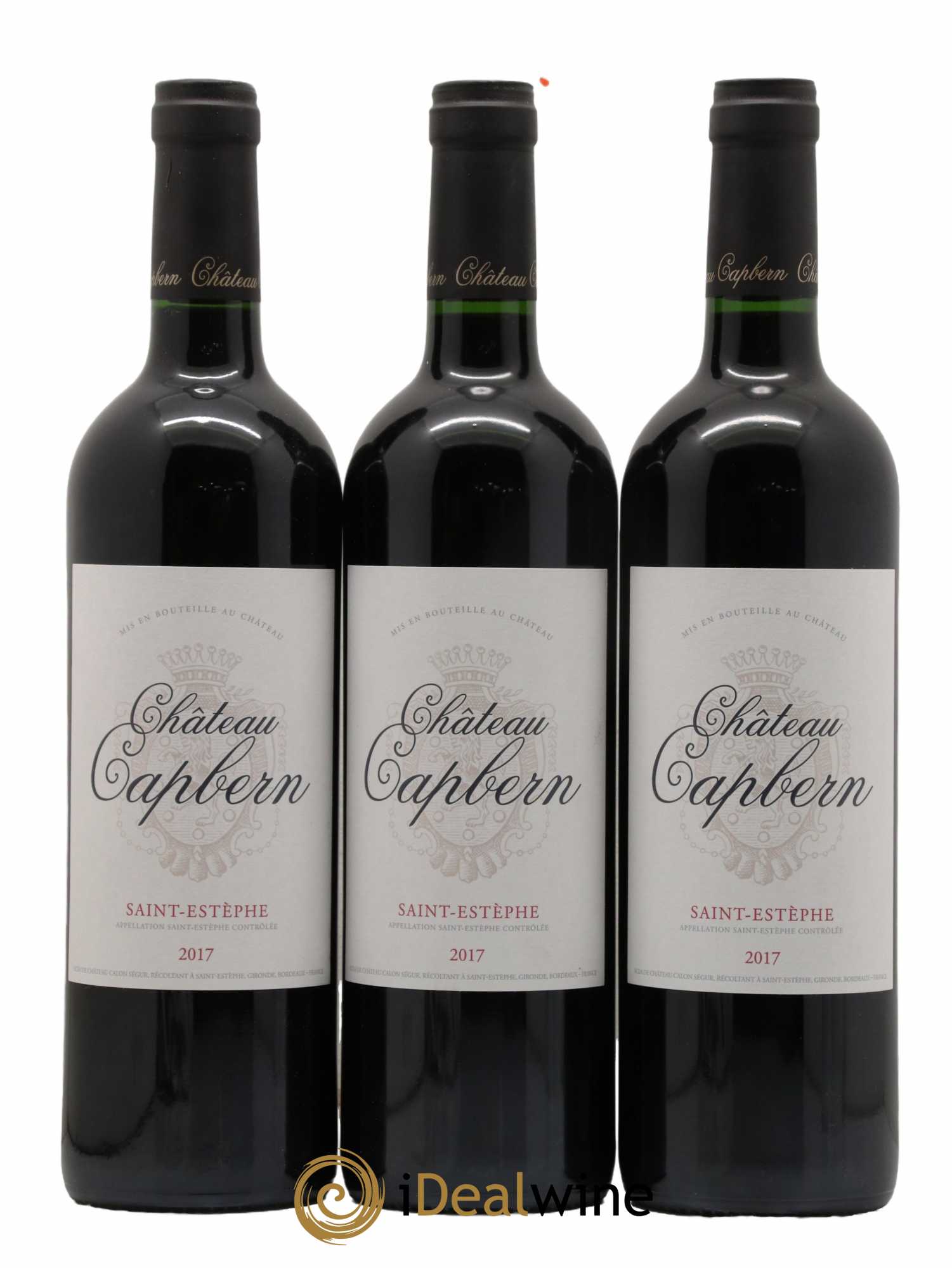 Château Capbern Gasqueton 2017 - Lot de 3 bouteilles - 0