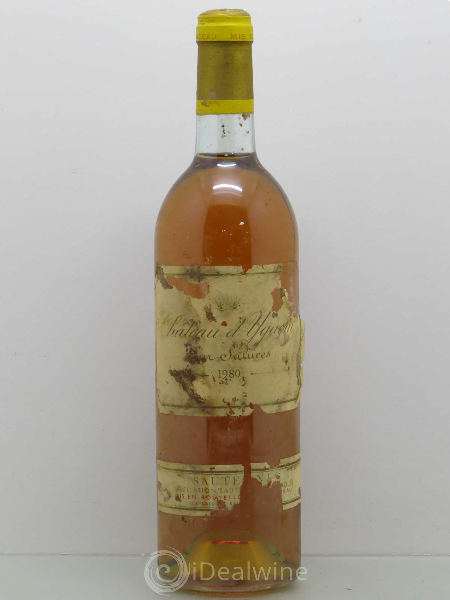 Château d' Yquem 1er Cru Classé Supérieur 1980 - Lotto di 1 bottiglia - 0