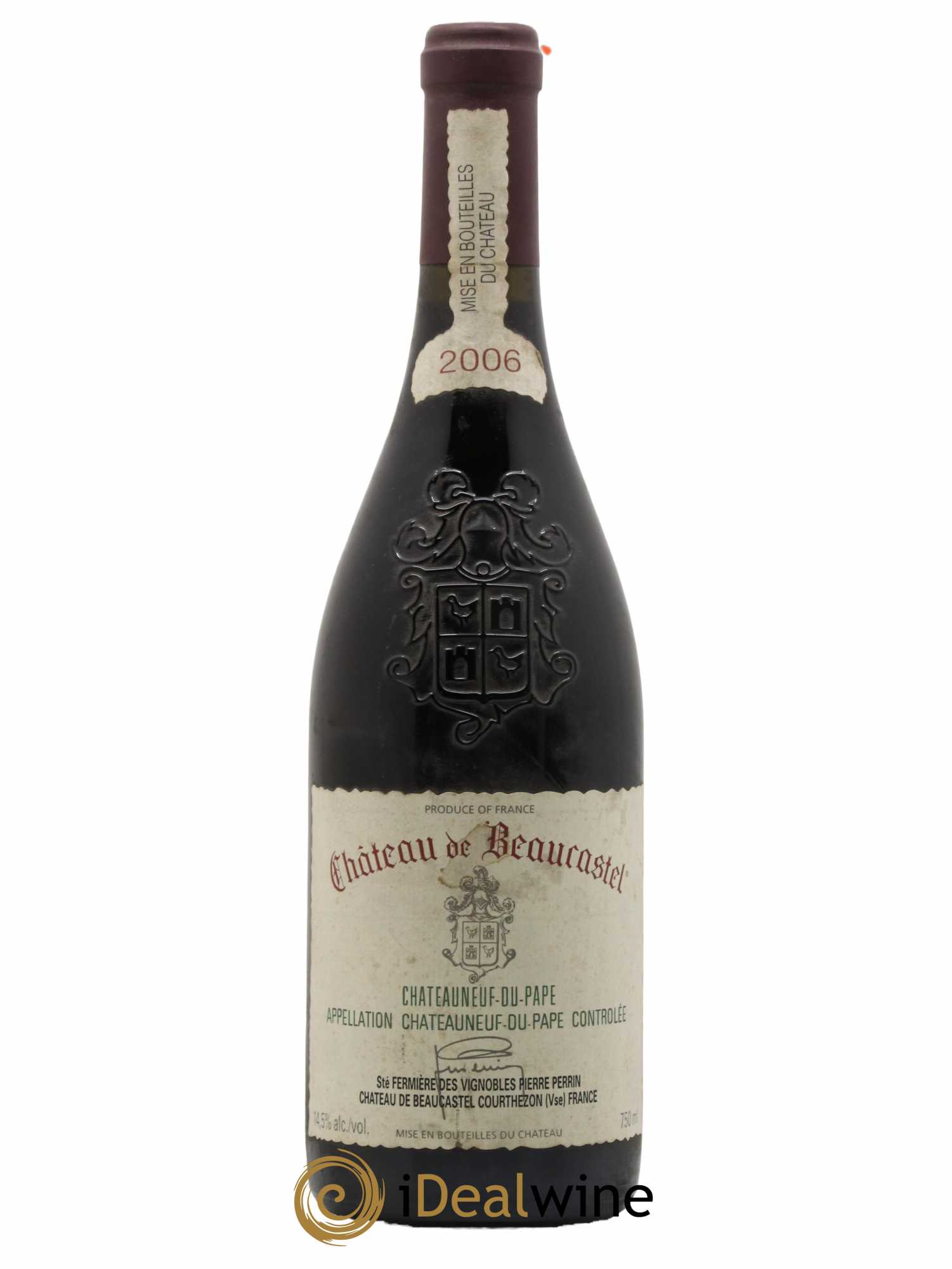 Châteauneuf-du-Pape Château de Beaucastel Famille Perrin 2006 - Lot de 1 bouteille - 0