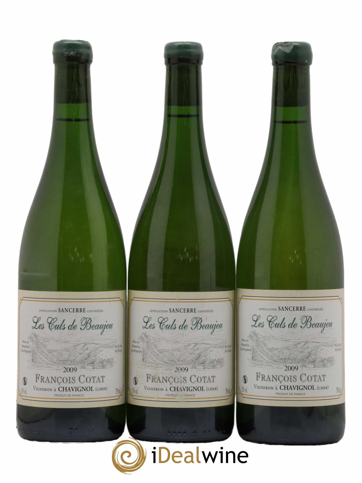 Sancerre Les Culs de Beaujeu François Cotat 2009 - Lot de 3 bouteilles - 0