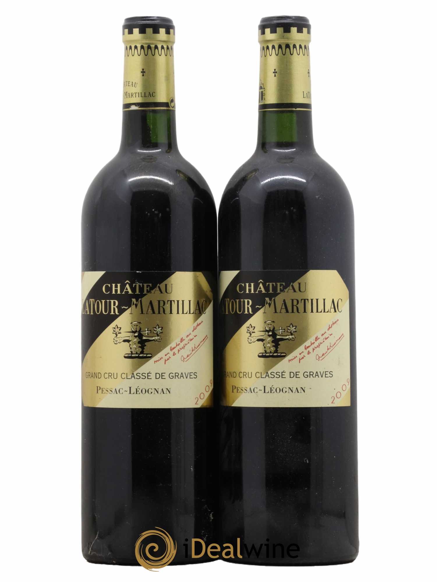 Château Latour-Martillac Cru Classé de Graves 2009 - Lot de 2 bouteilles - 0
