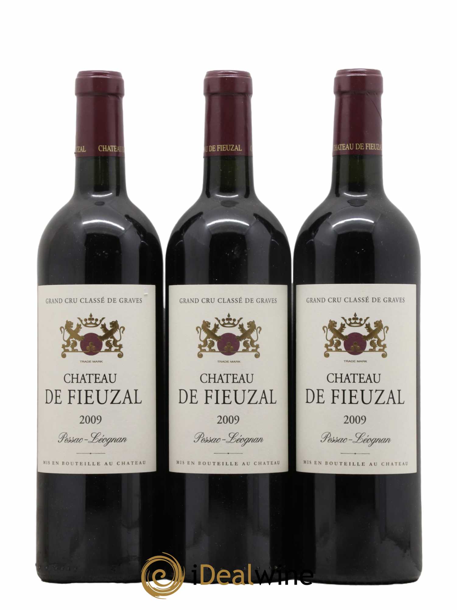 Château de Fieuzal Cru Classé de Graves 2009 - Lot de 3 bouteilles - 0